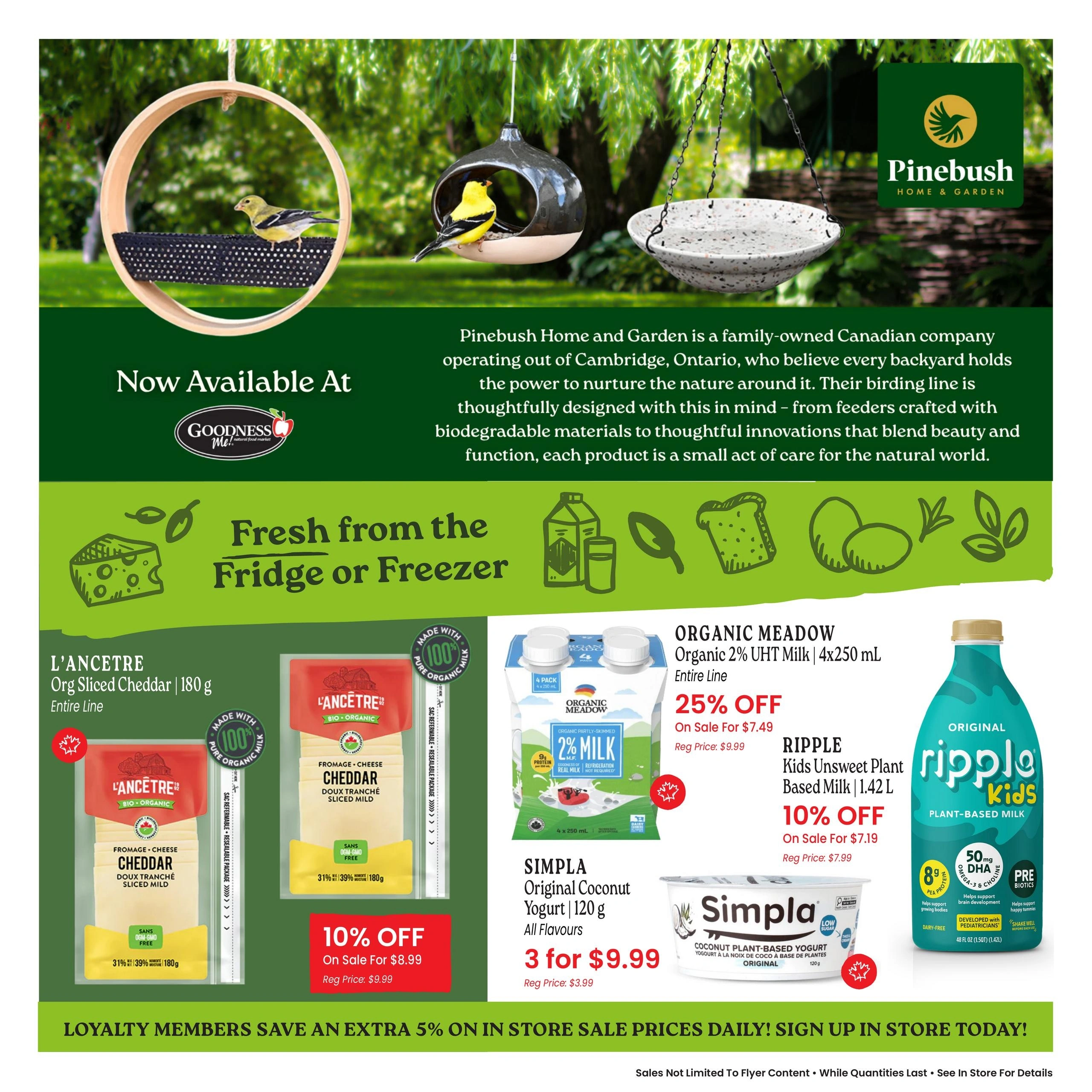 Goodness Me! flyer page 7