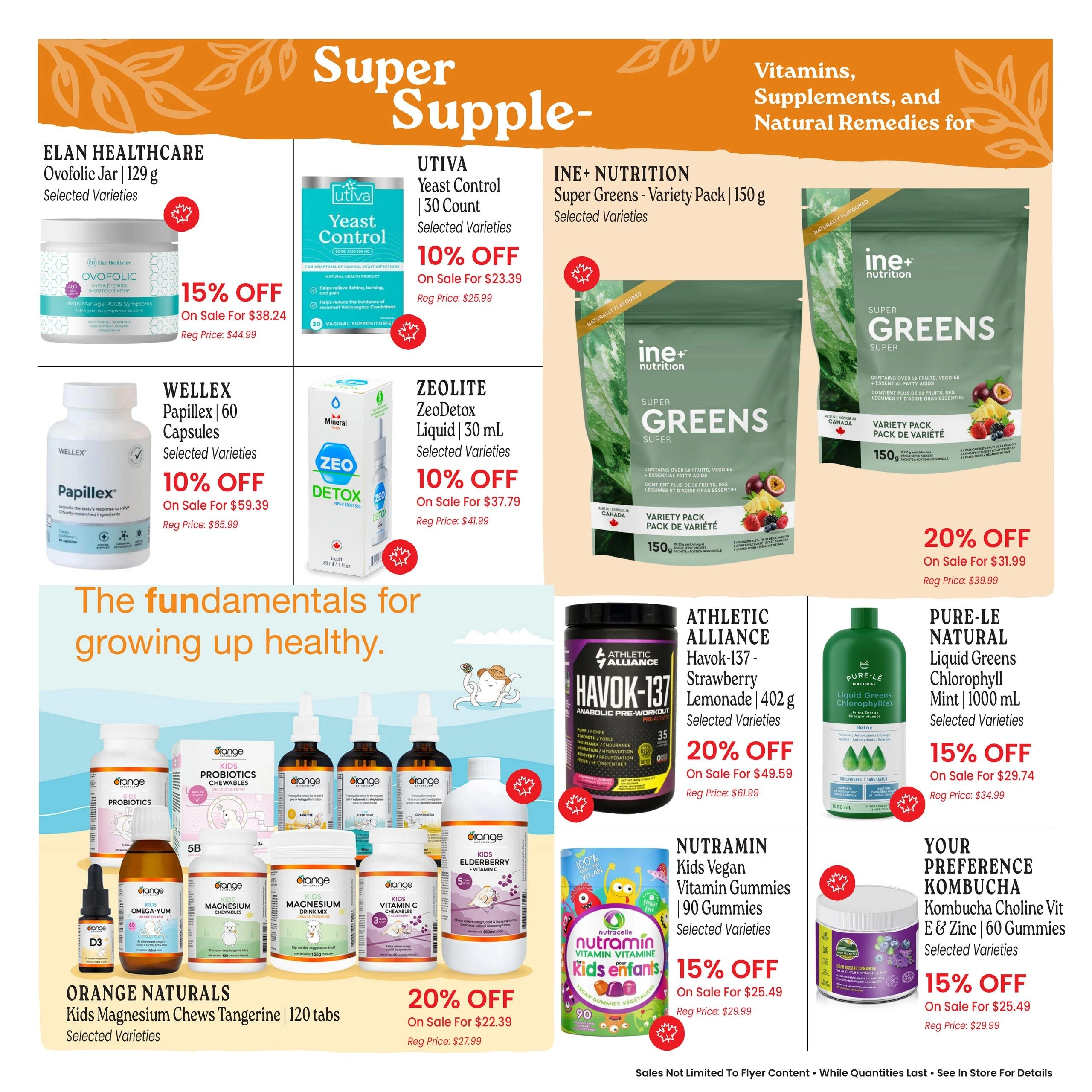 Goodness Me! flyer page 15