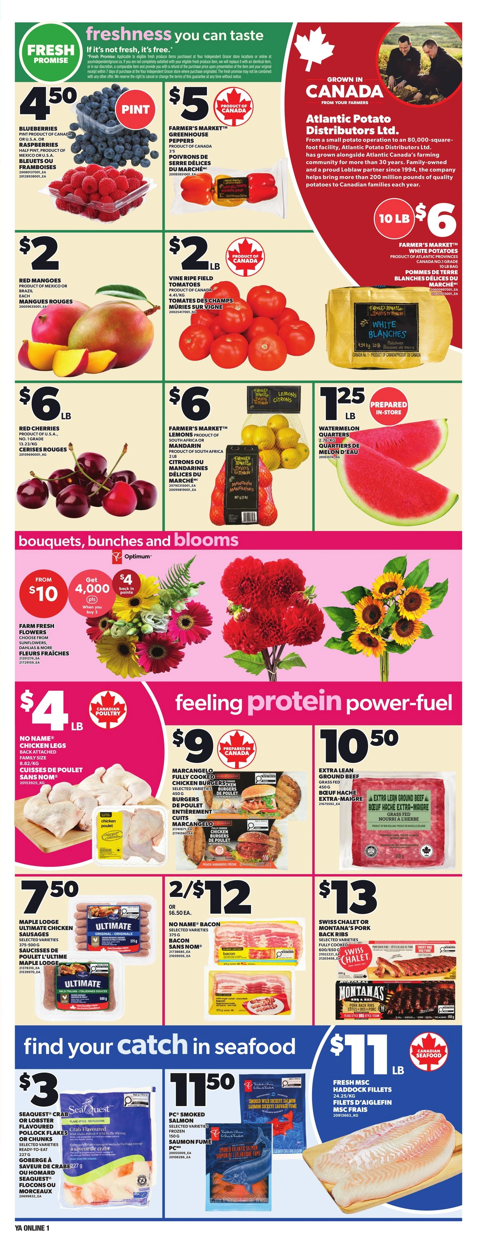 Your Independent Grocer flyer page 3