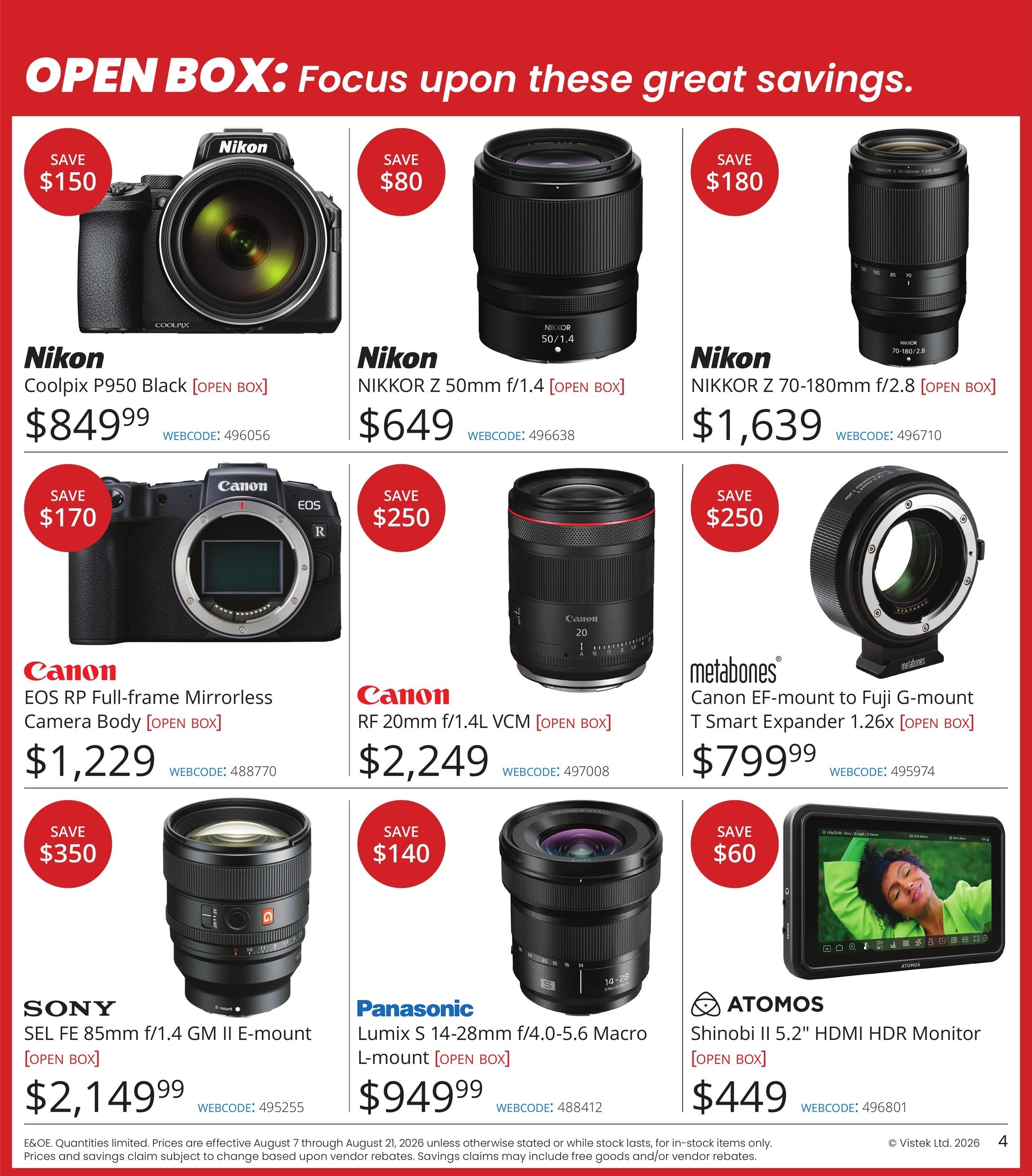 Vistek flyer page 4