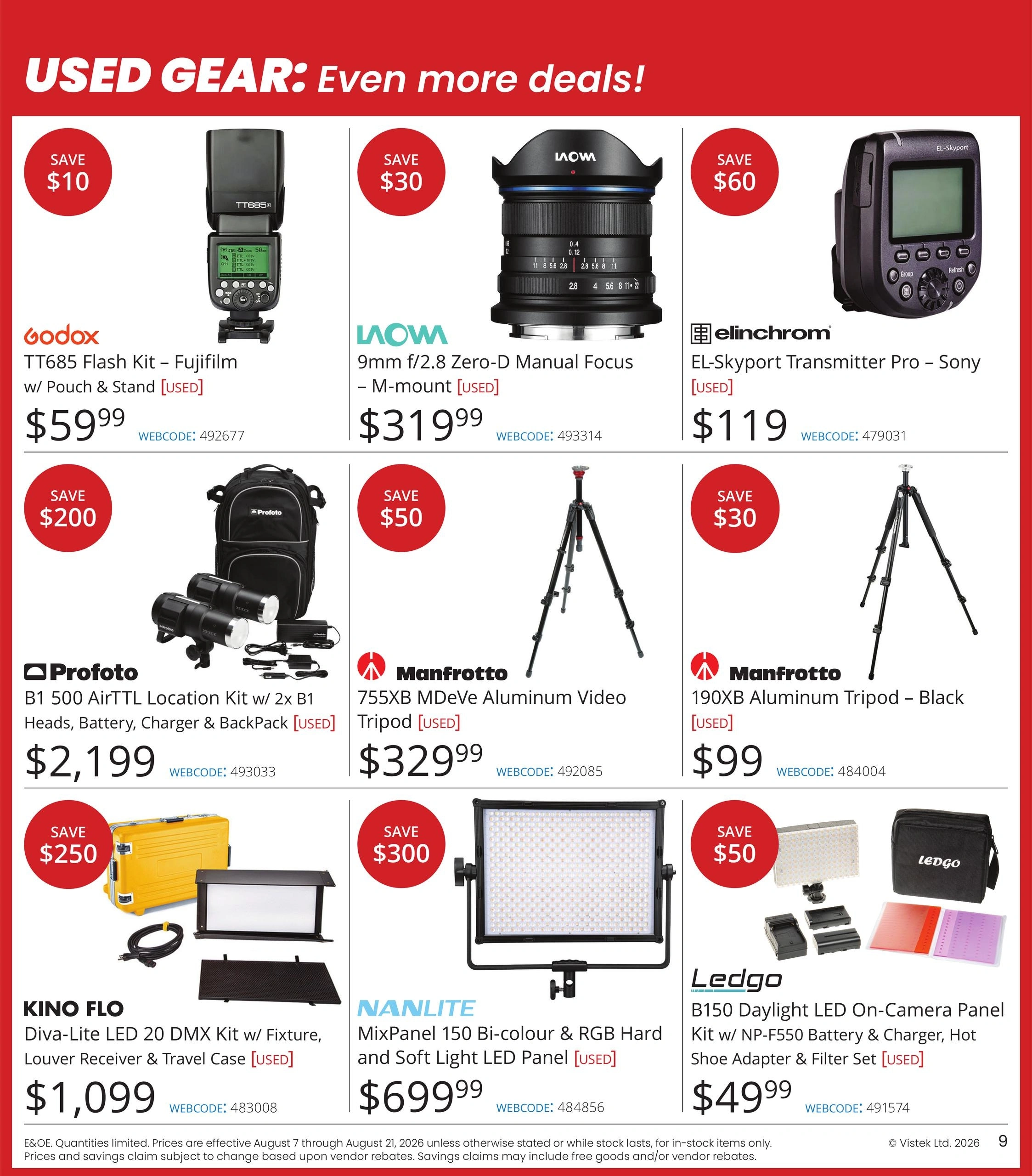 Vistek flyer page 9