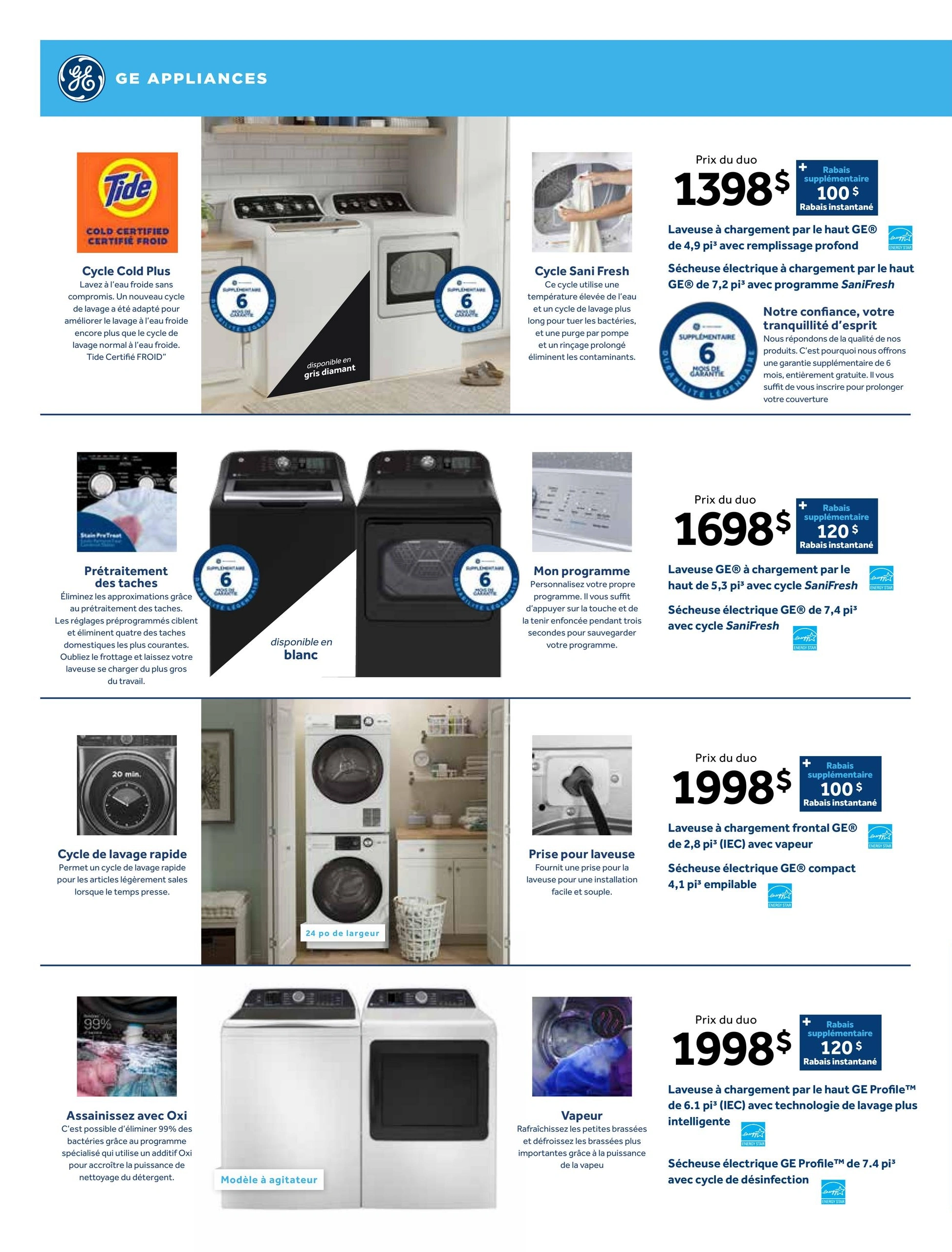 Les Meubles de Mont-Laurier flyer page 2