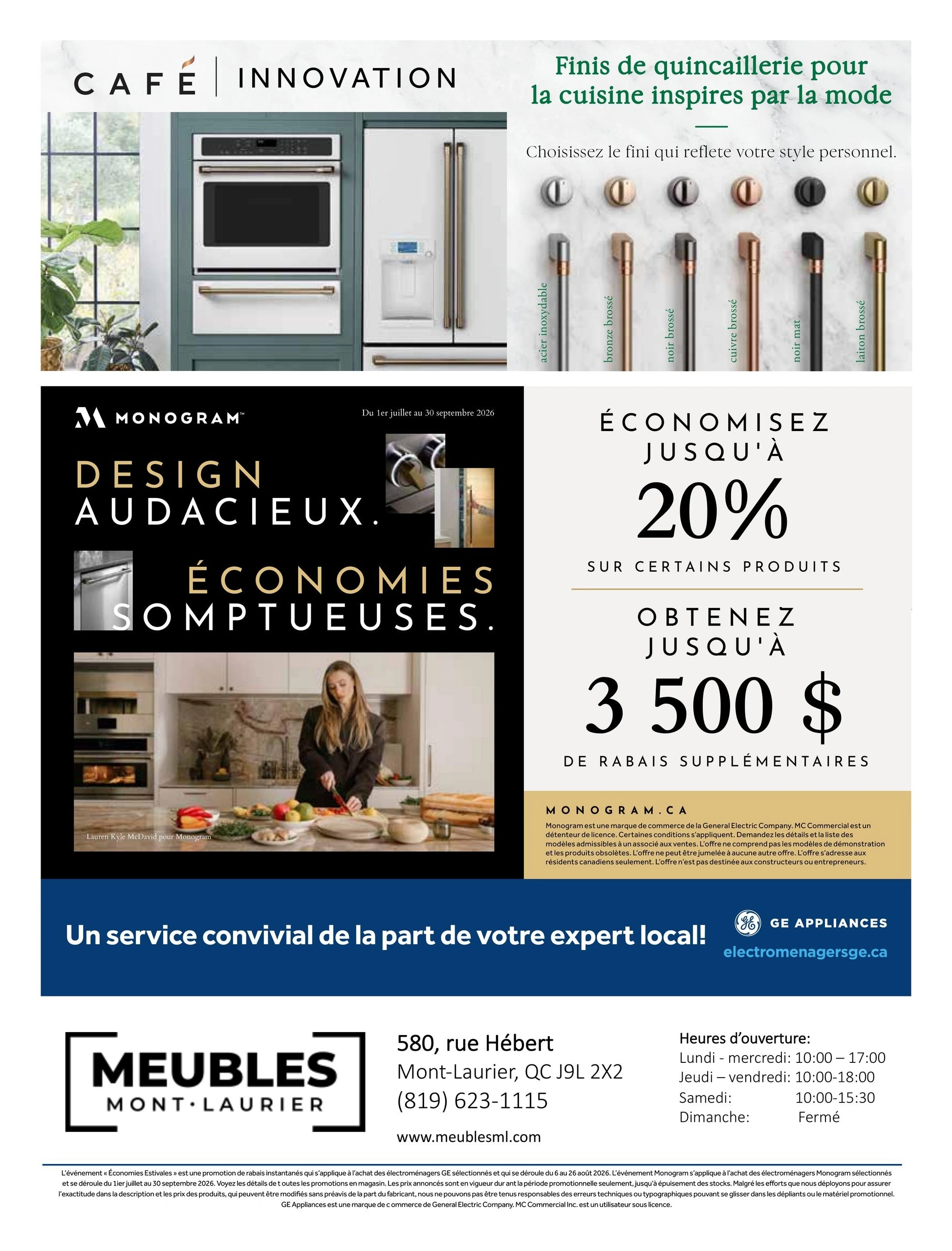 Les Meubles de Mont-Laurier flyer page 8