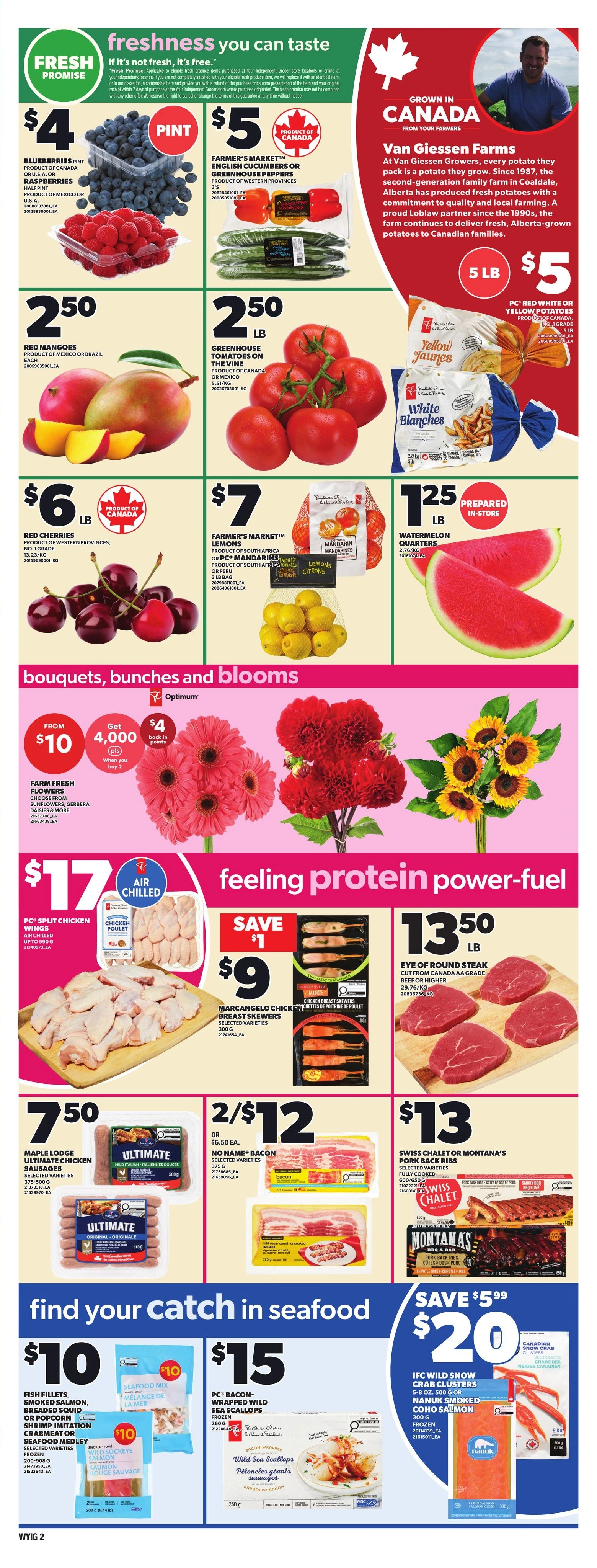 Your Independent Grocer flyer page 3