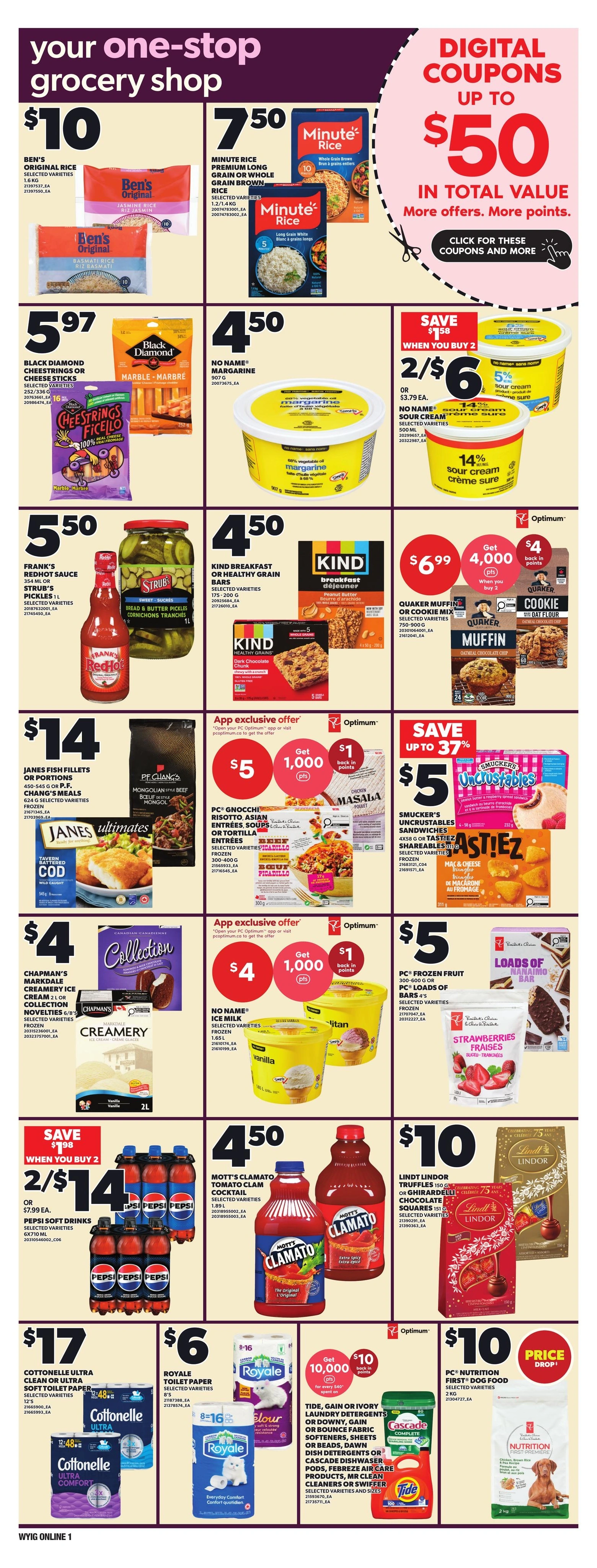 Your Independent Grocer flyer page 6