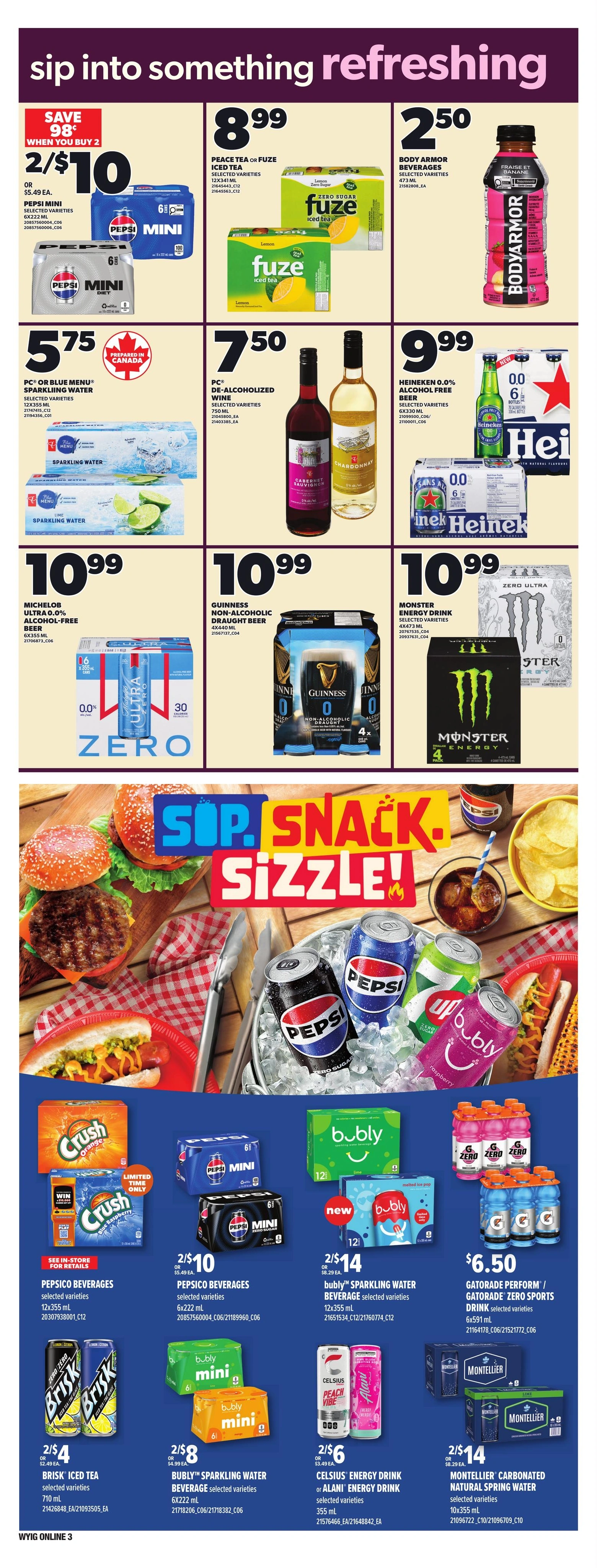 Your Independent Grocer flyer page 9