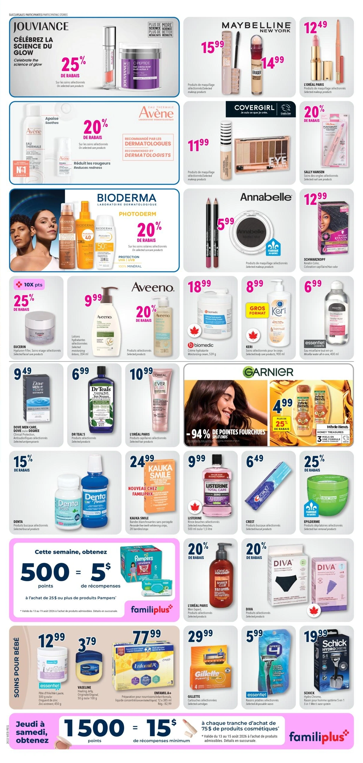 Familiprix flyer page 6