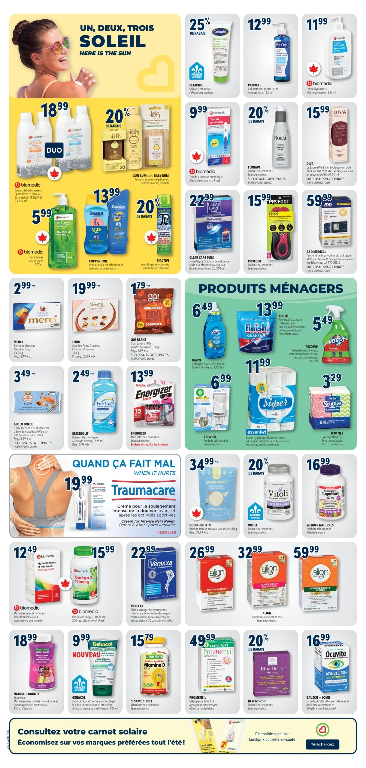 Familiprix flyer page 8