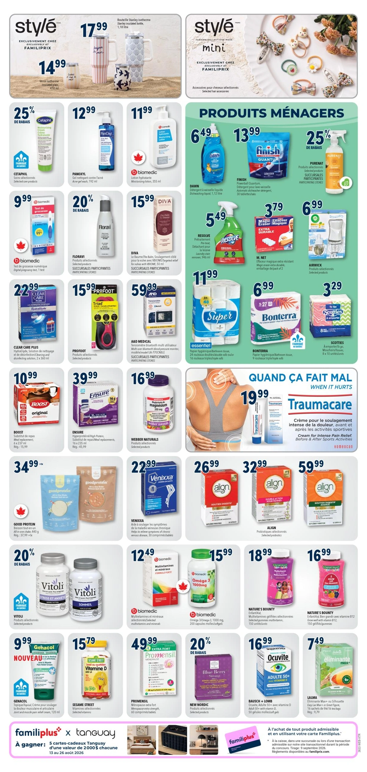 Familiprix Extra flyer page 9