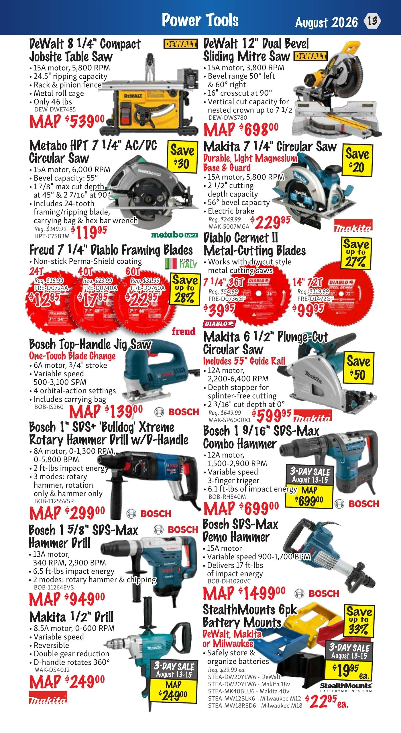 KMS Tools and Equipment ltd flyer page 13