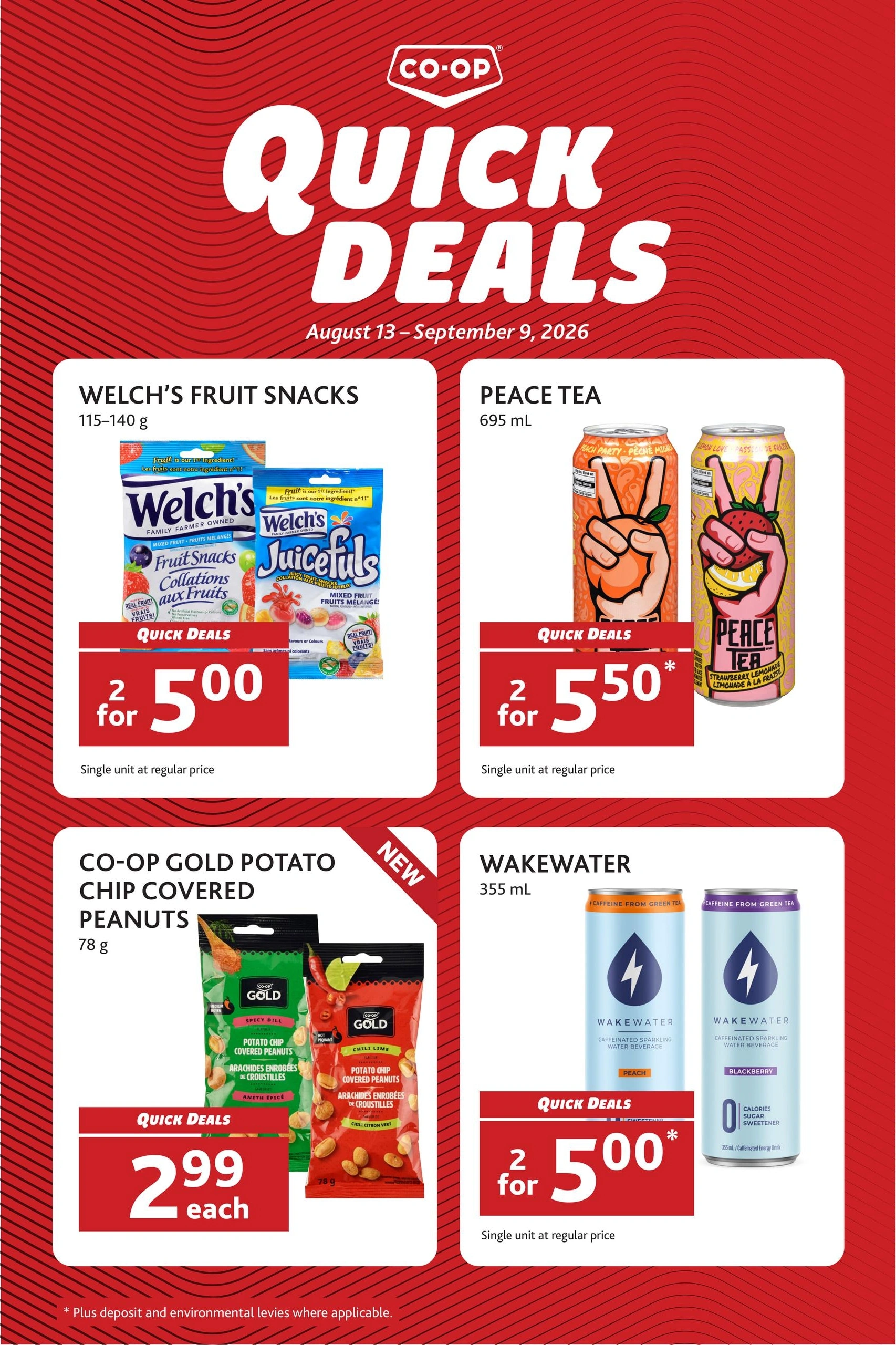 Co-op Gas Bar flyer page 2