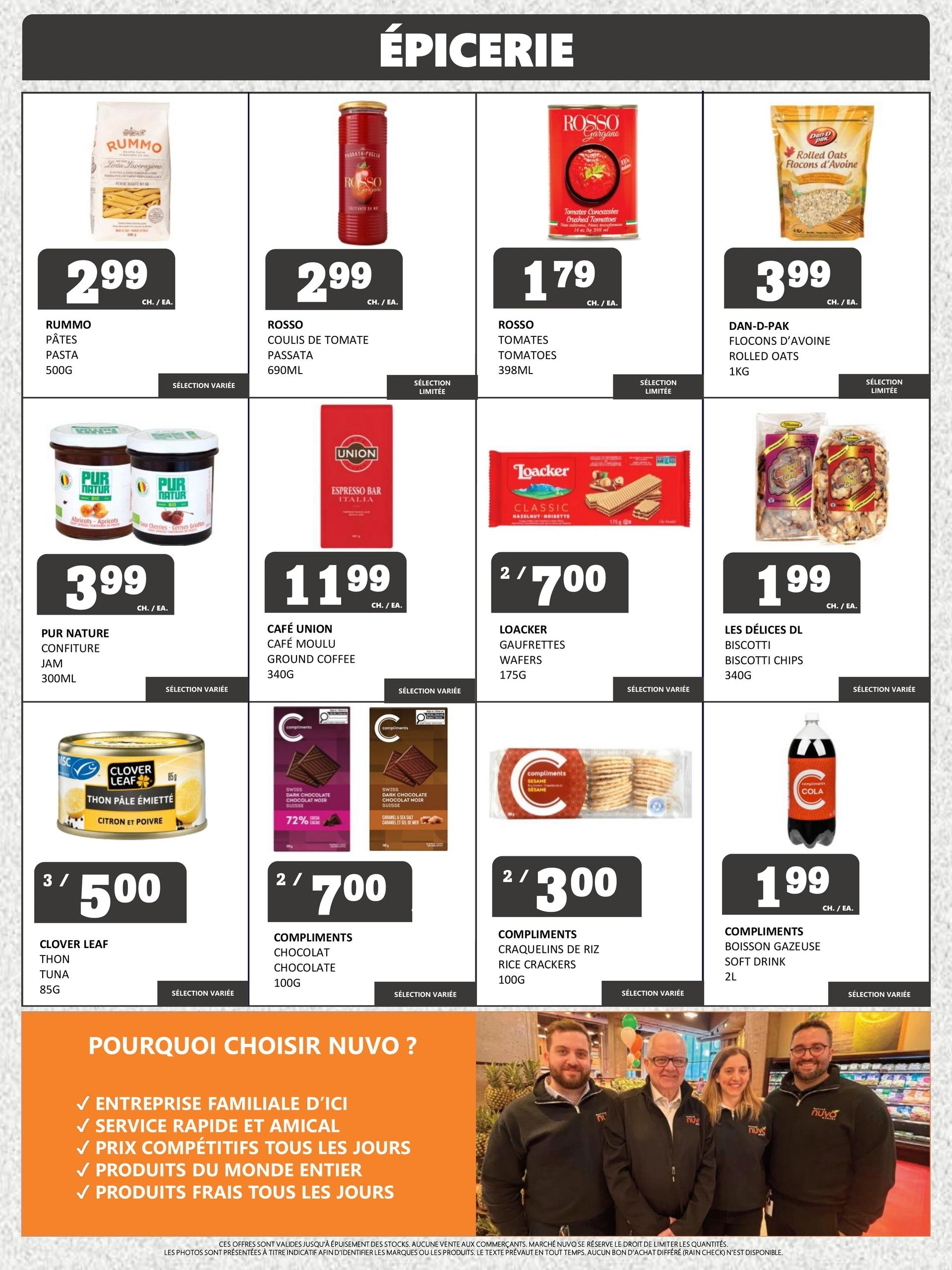 Marche Nuvo Market flyer page 2