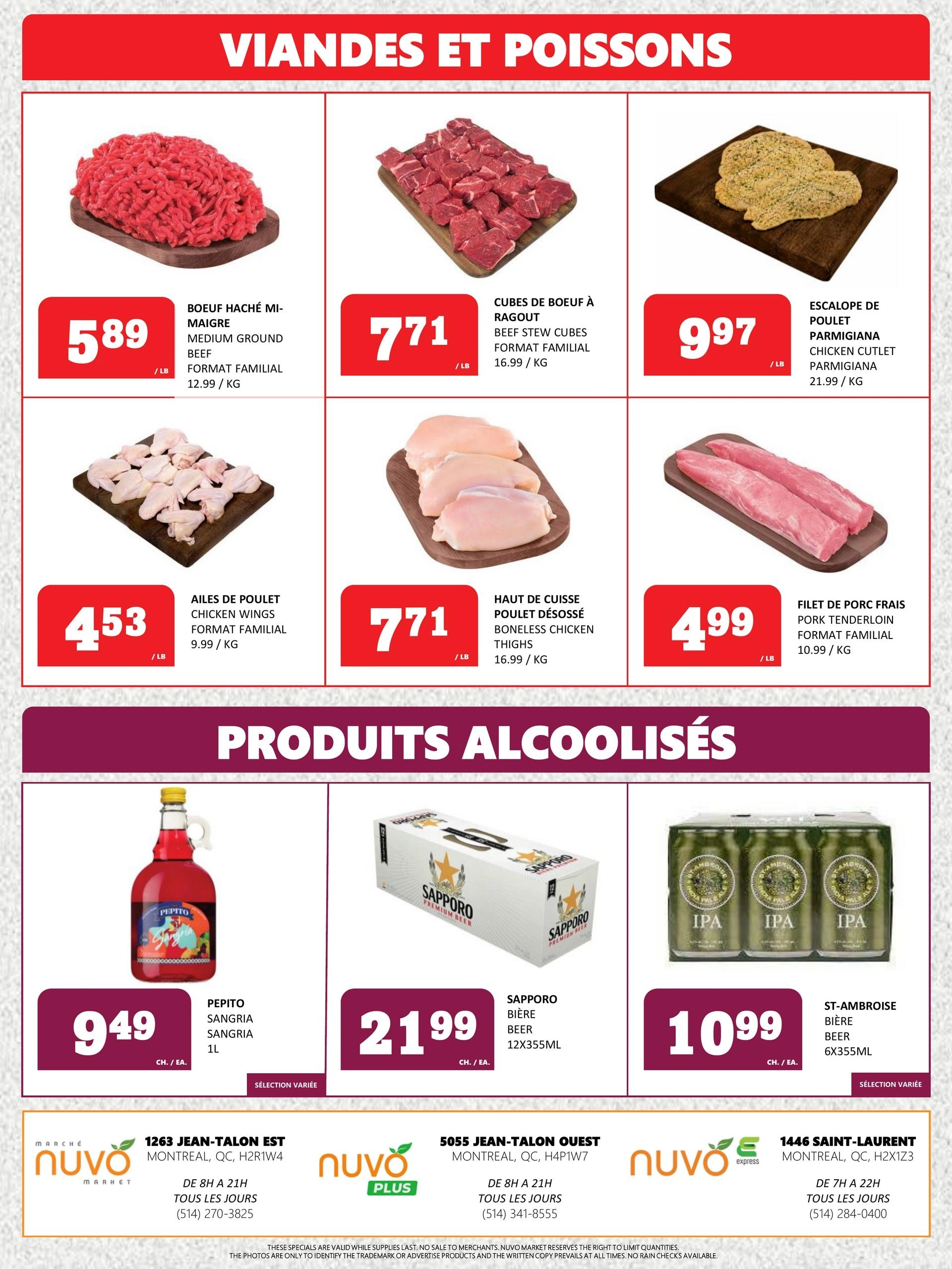 Marche Nuvo Market flyer page 4