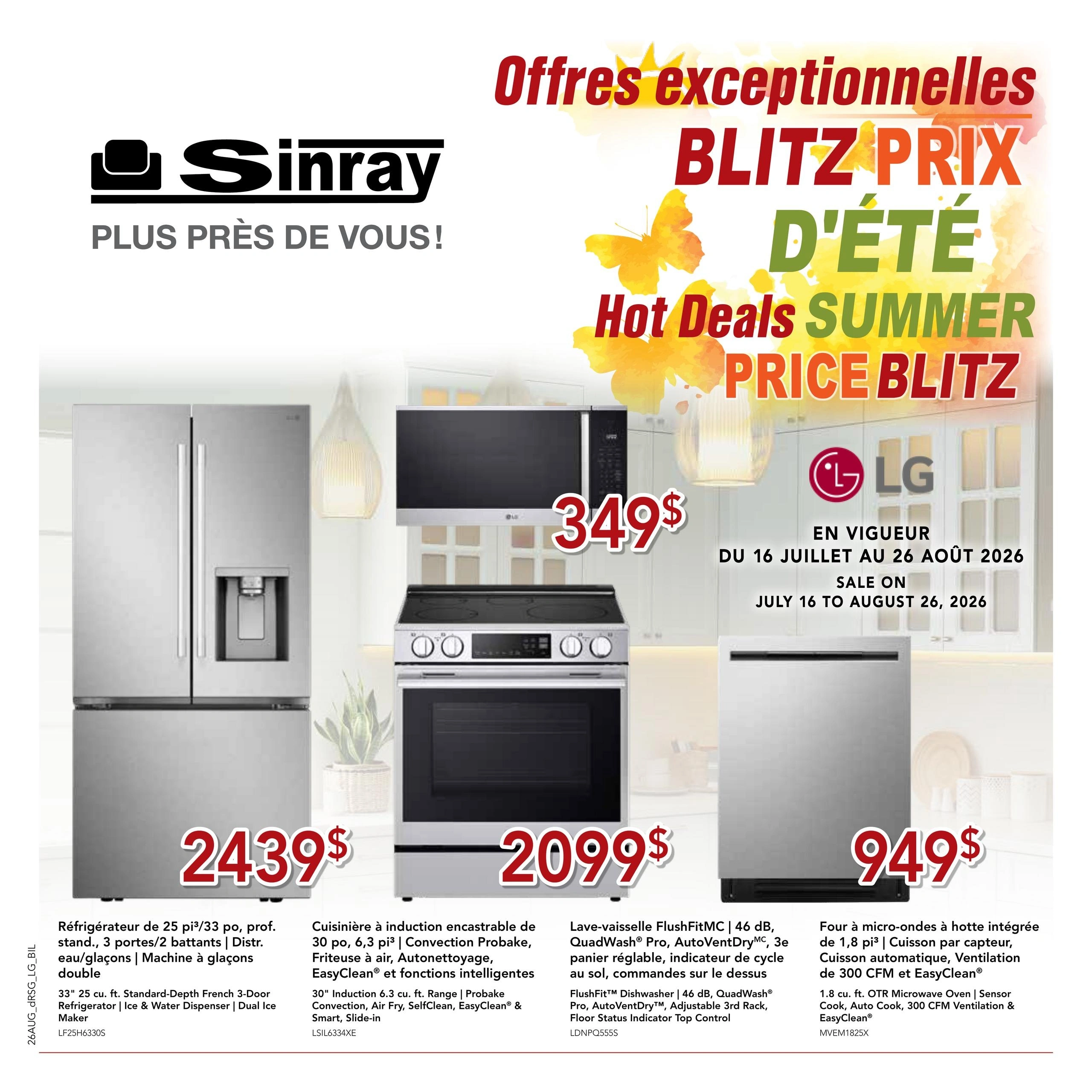 Meubles Sinray flyer page 1
