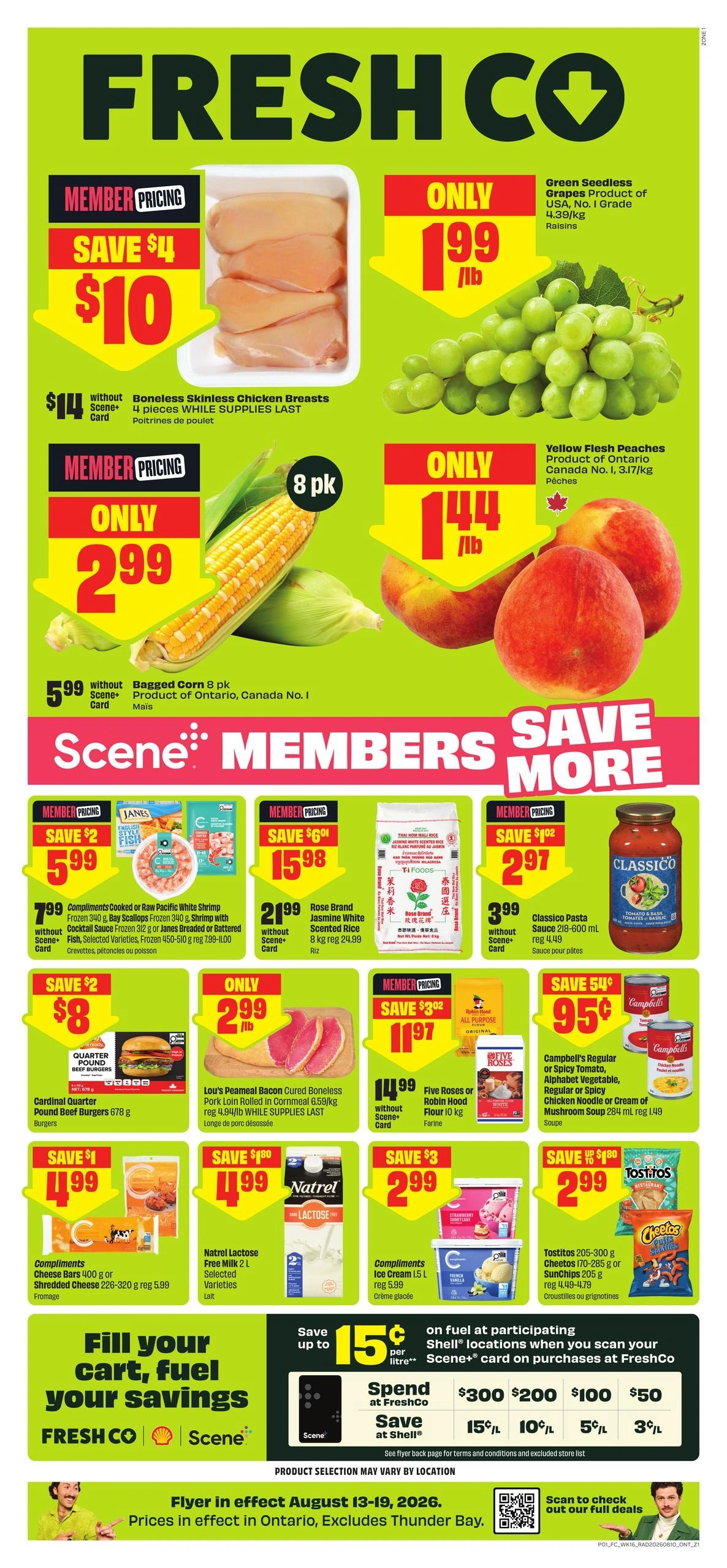 FreshCo flyer page 1