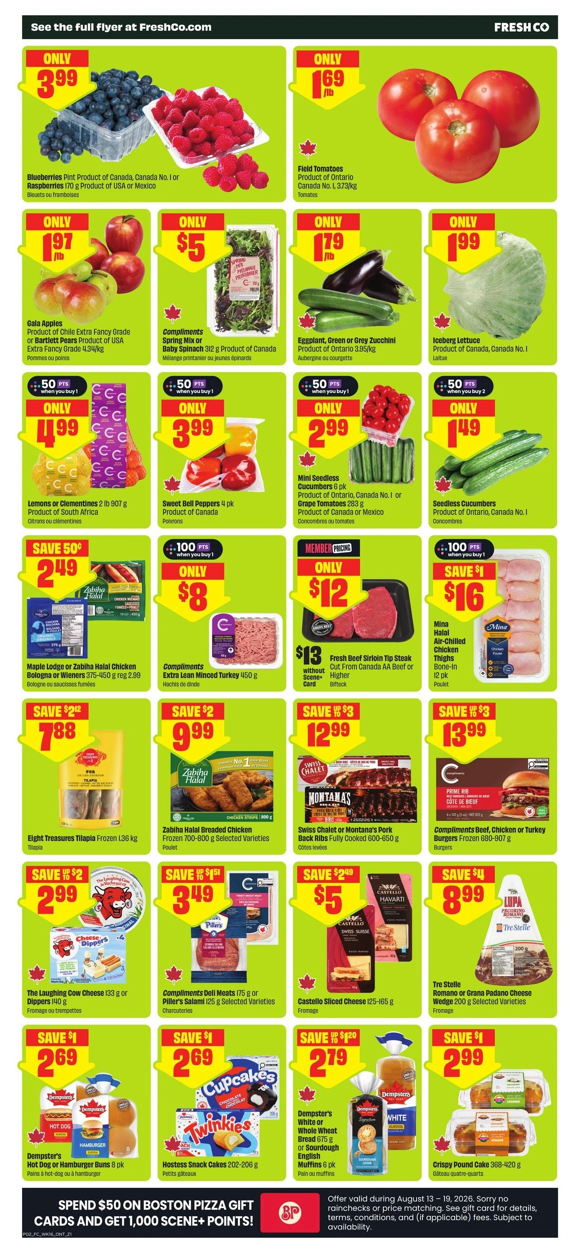 FreshCo flyer page 3