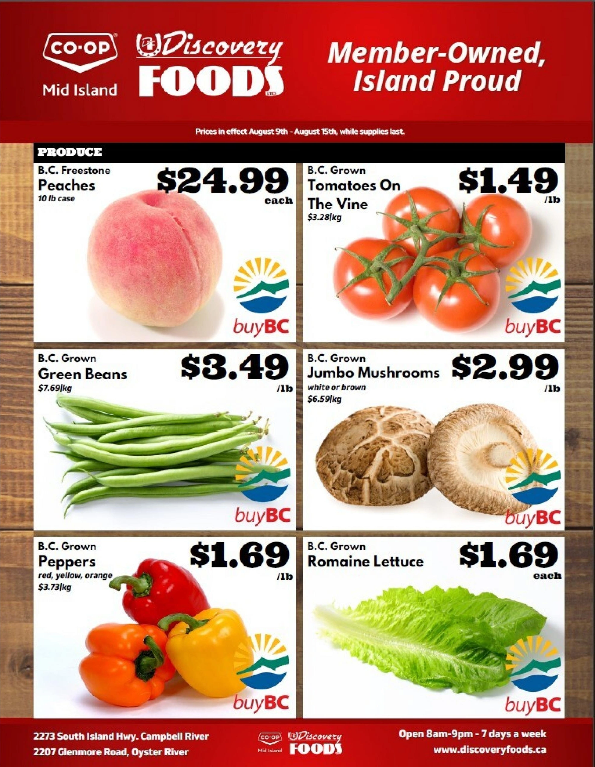Discovery Foods flyer page 2