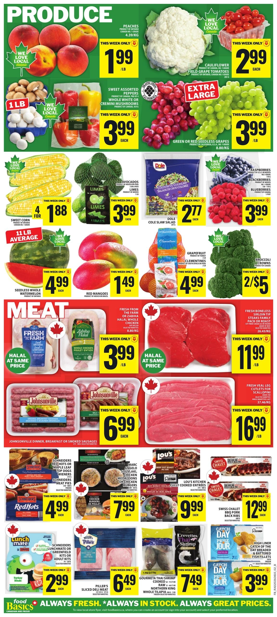 Food Basics flyer page 2