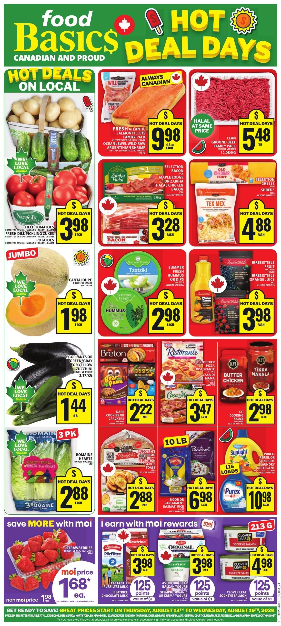 Food Basics flyer page 1