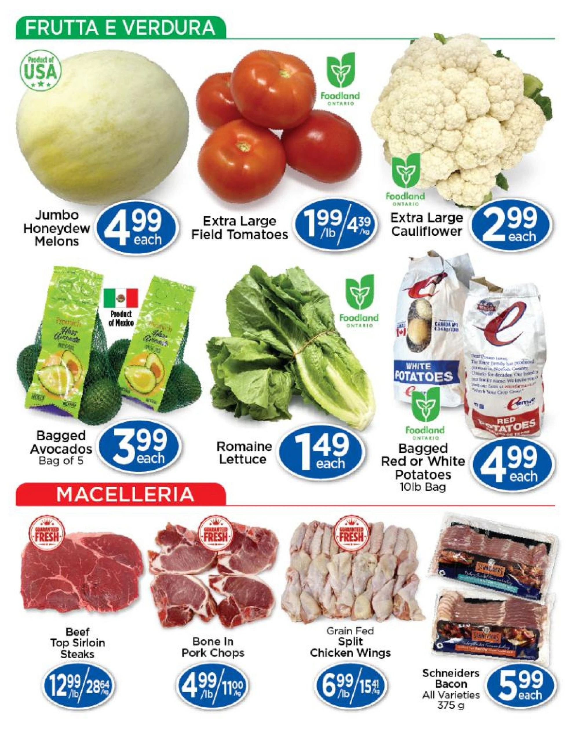Lady York Foods flyer page 2
