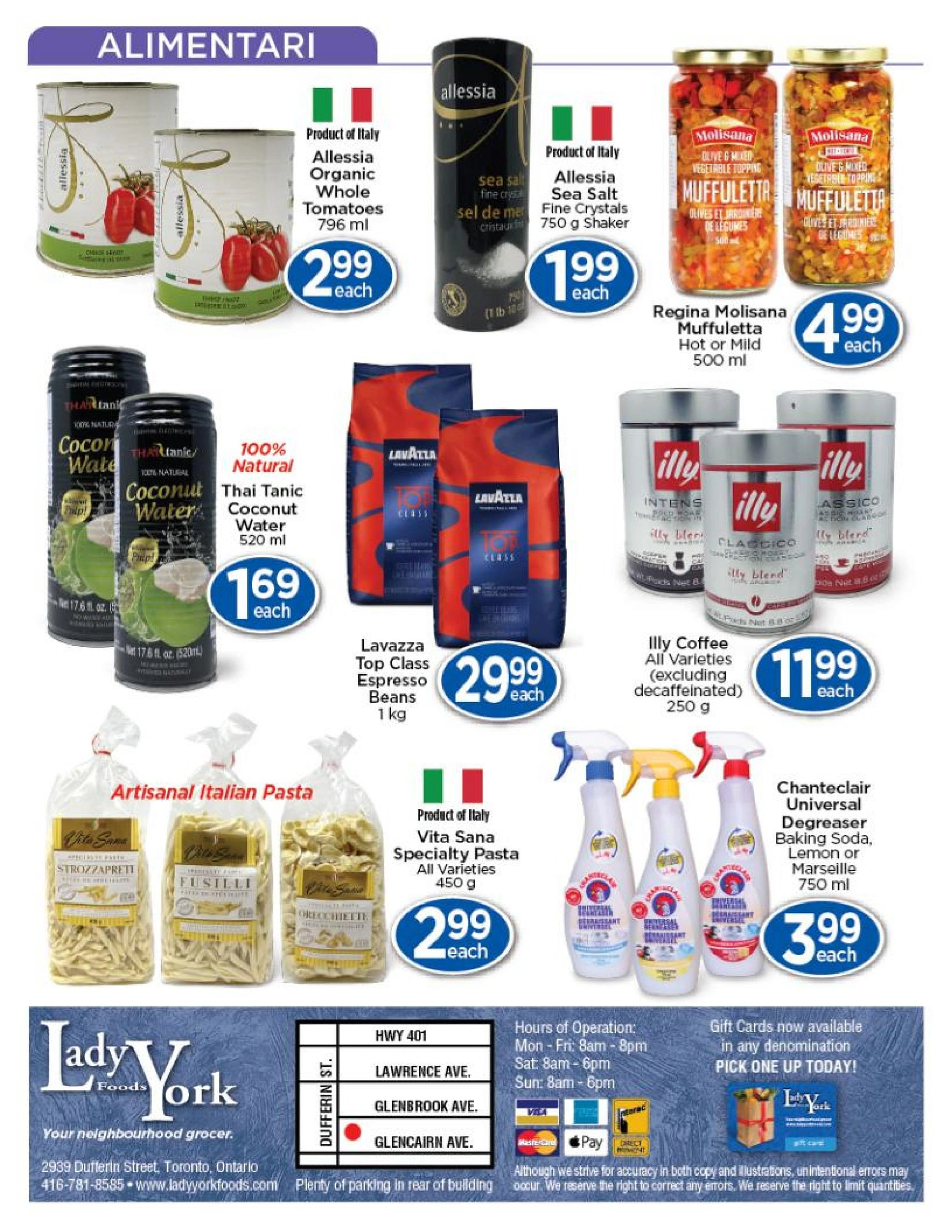 Lady York Foods flyer page 4