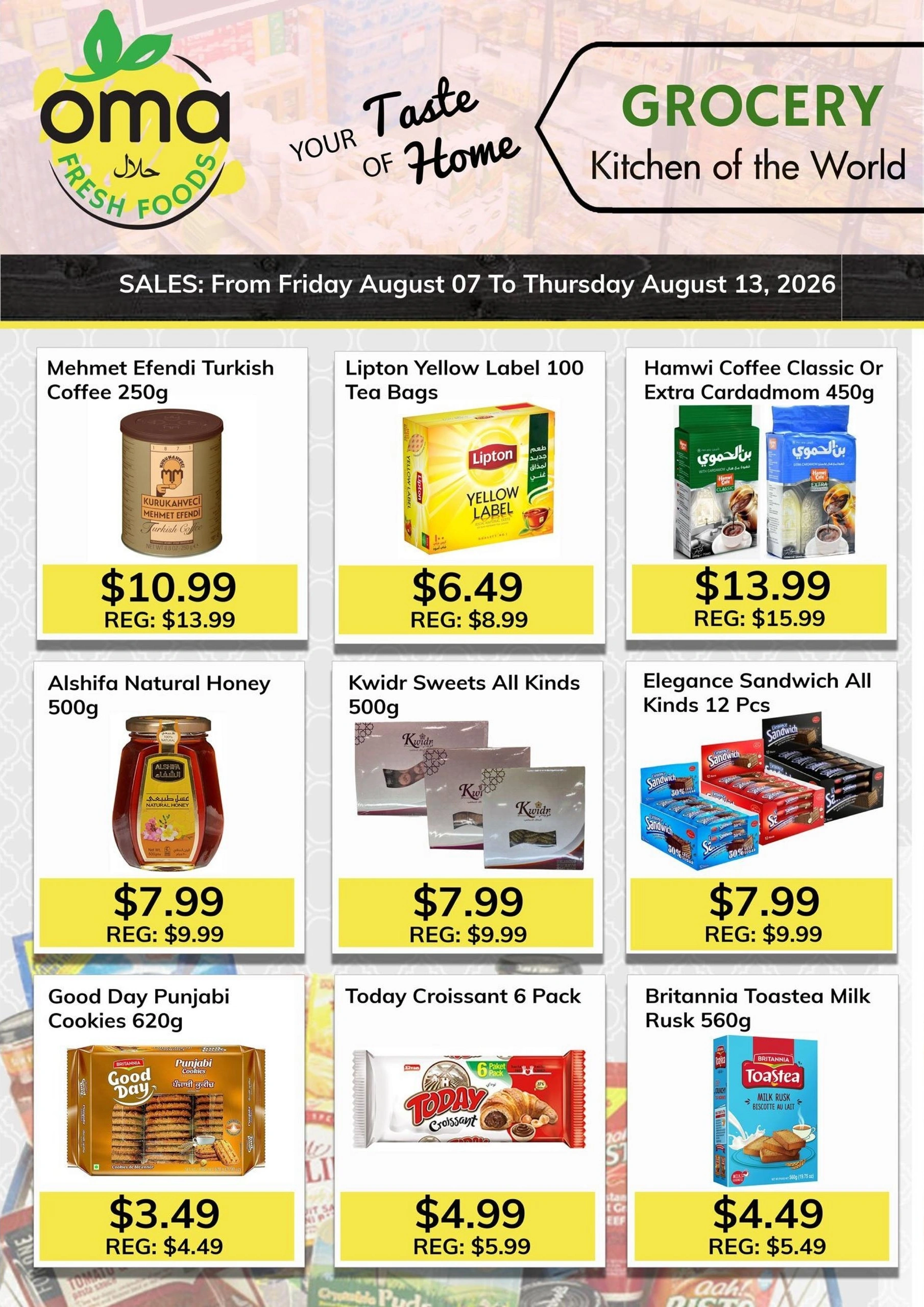 Oma Fresh Foods flyer page 2