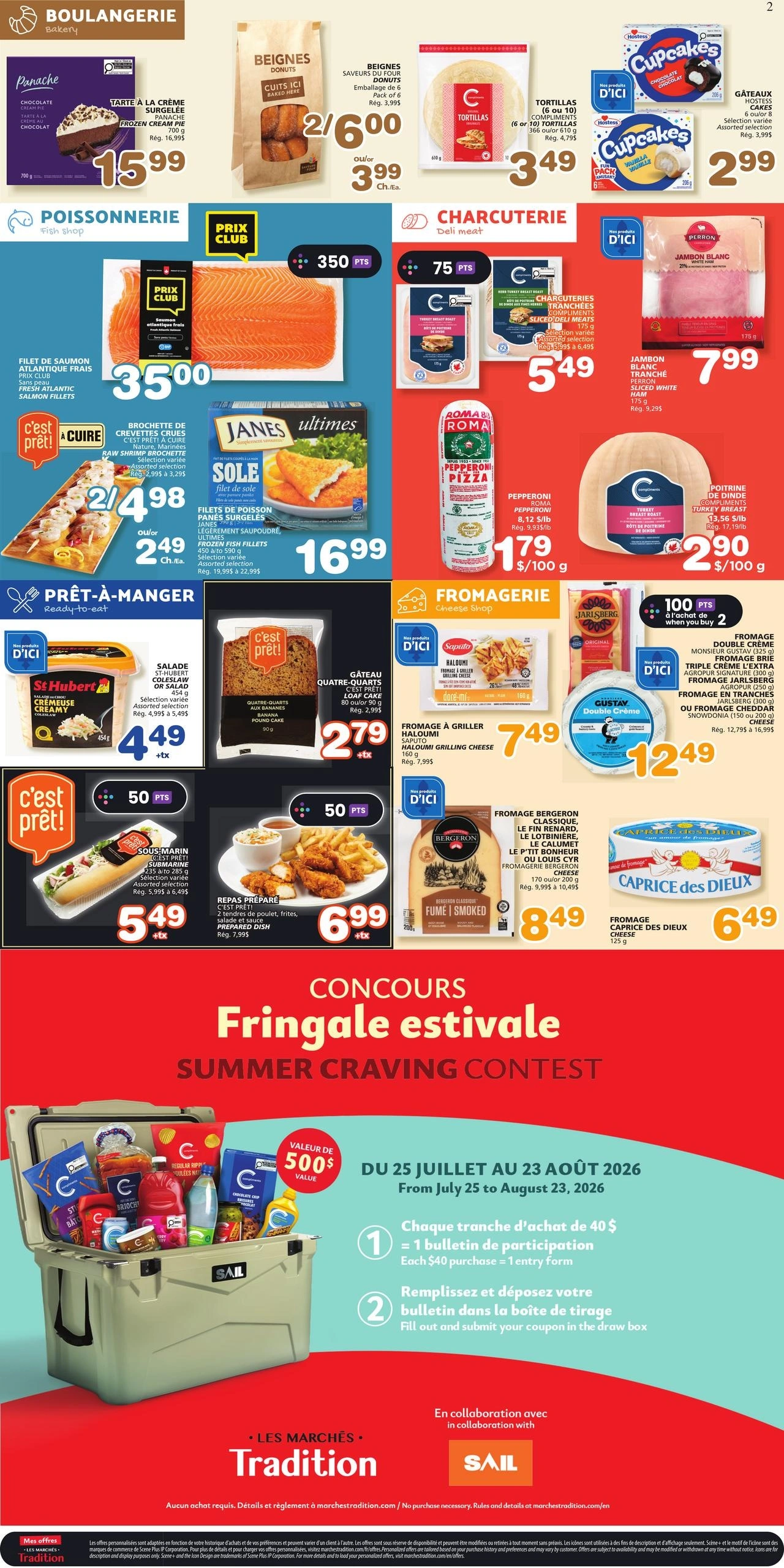 Les Marchés Tradition flyer page 3