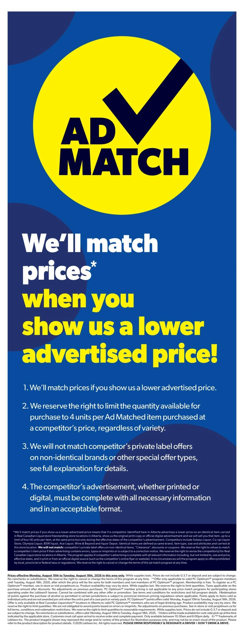 Real Canadian Liquor Store flyer page 3