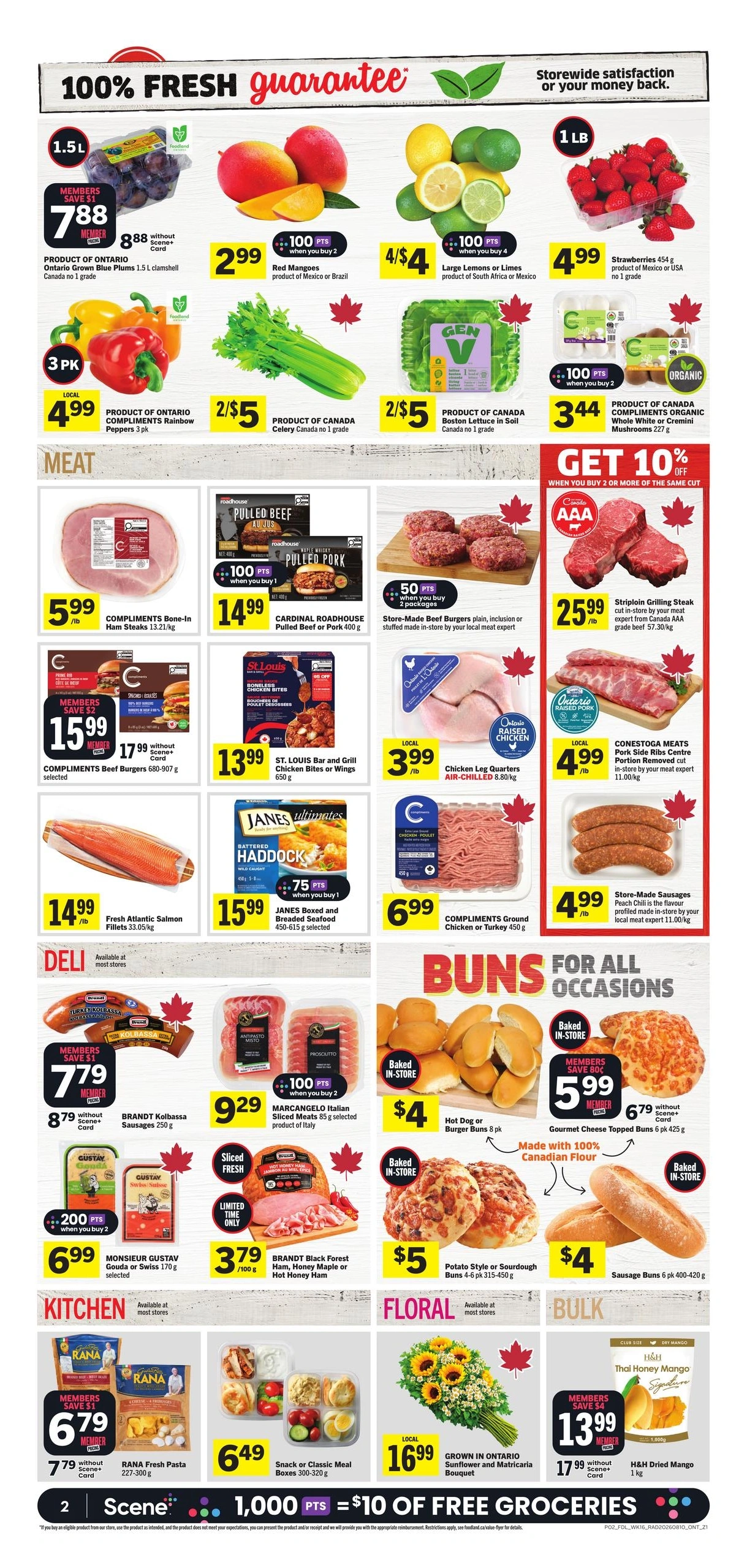 Foodland flyer page 3