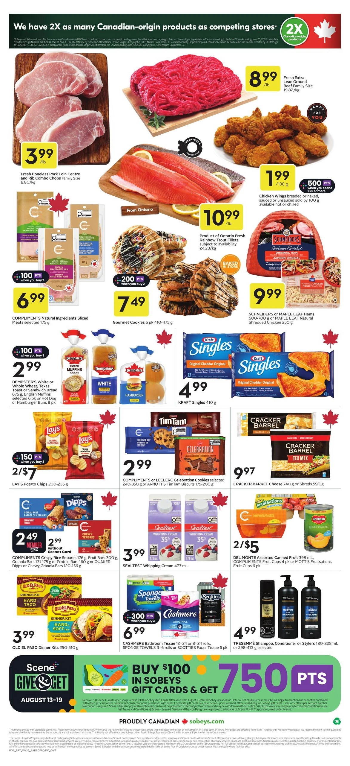 Sobeys flyer page 4
