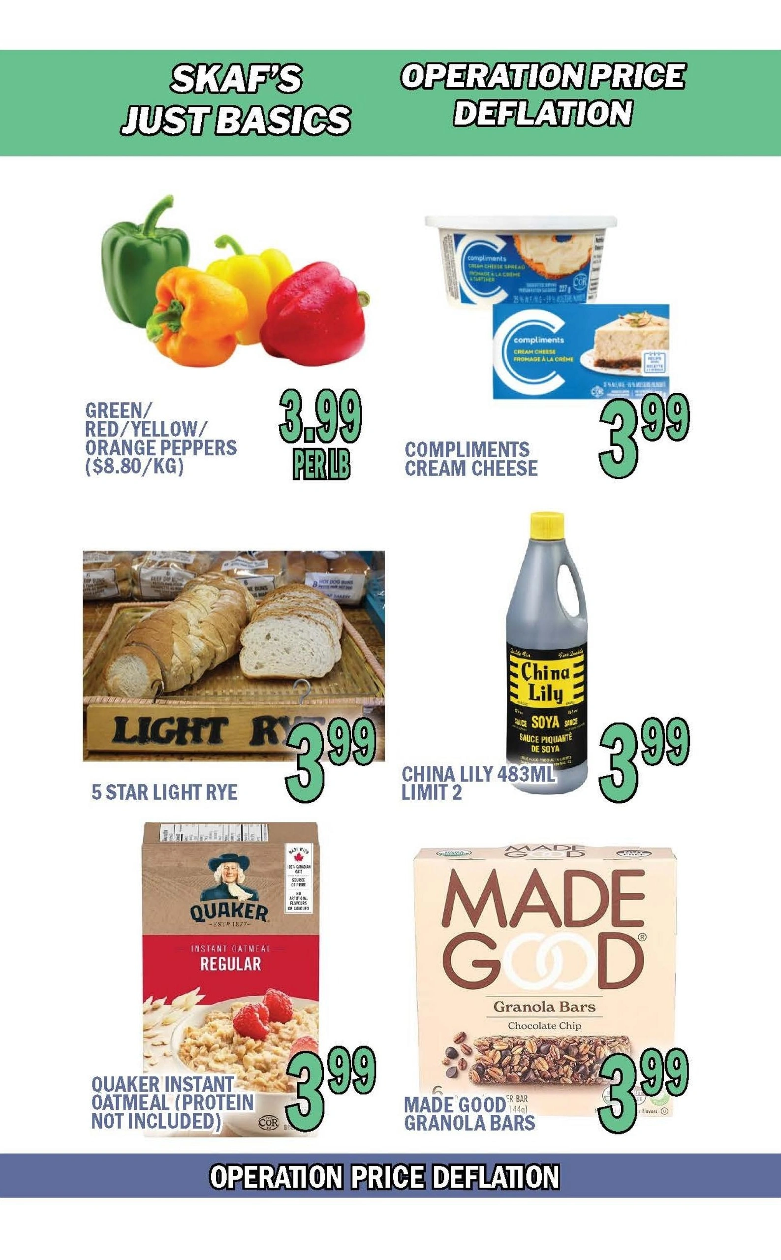 Skaf's Just Basics flyer page 25