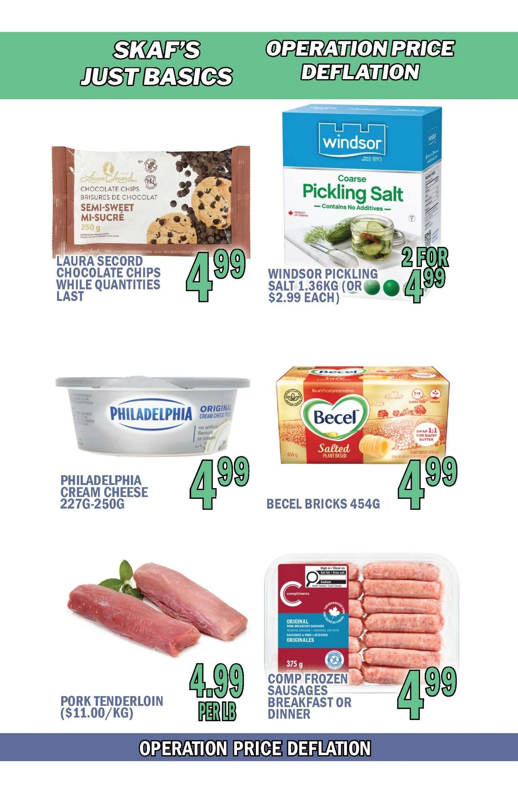 Skaf's Just Basics flyer page 31