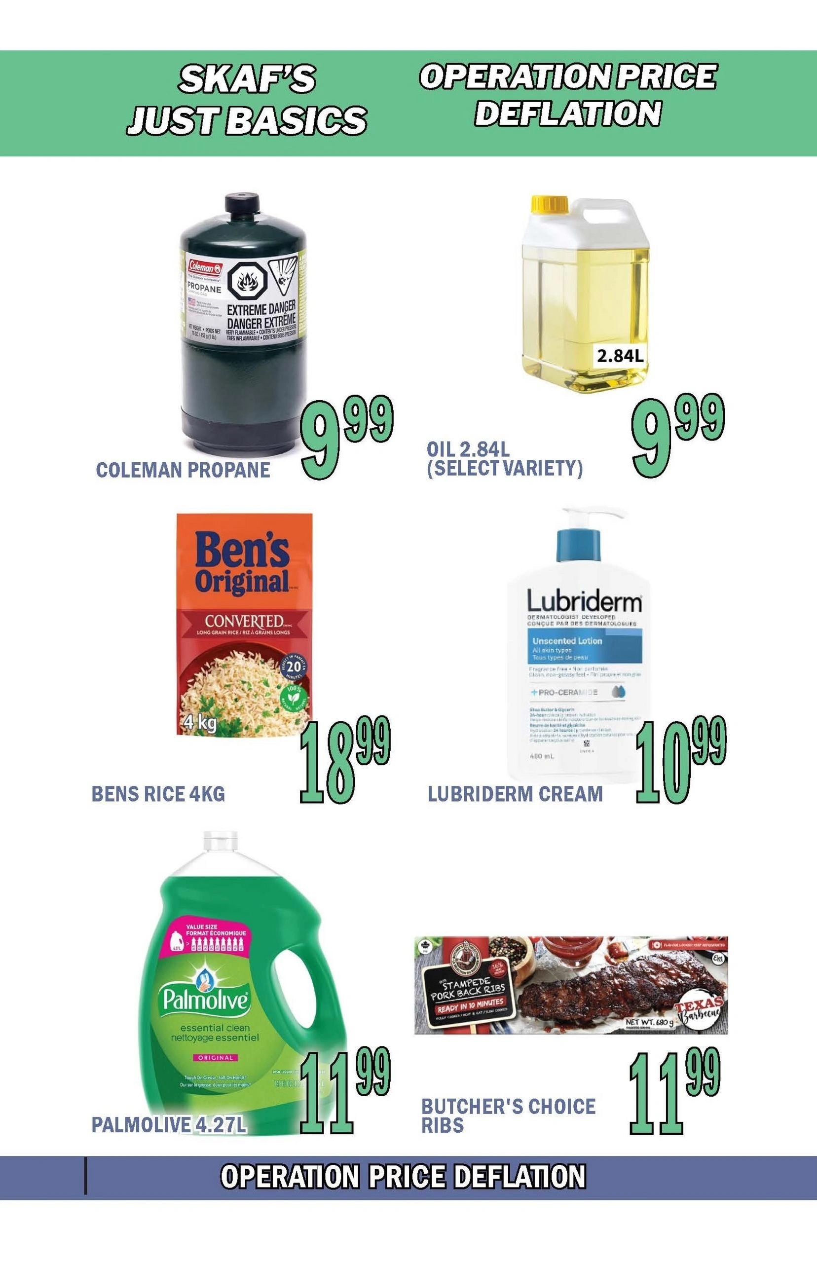 Skaf's Just Basics flyer page 39