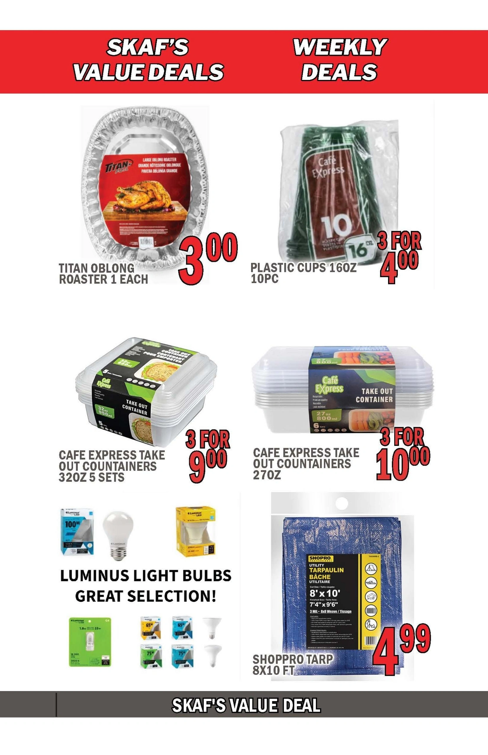 Skaf's Just Basics flyer page 60