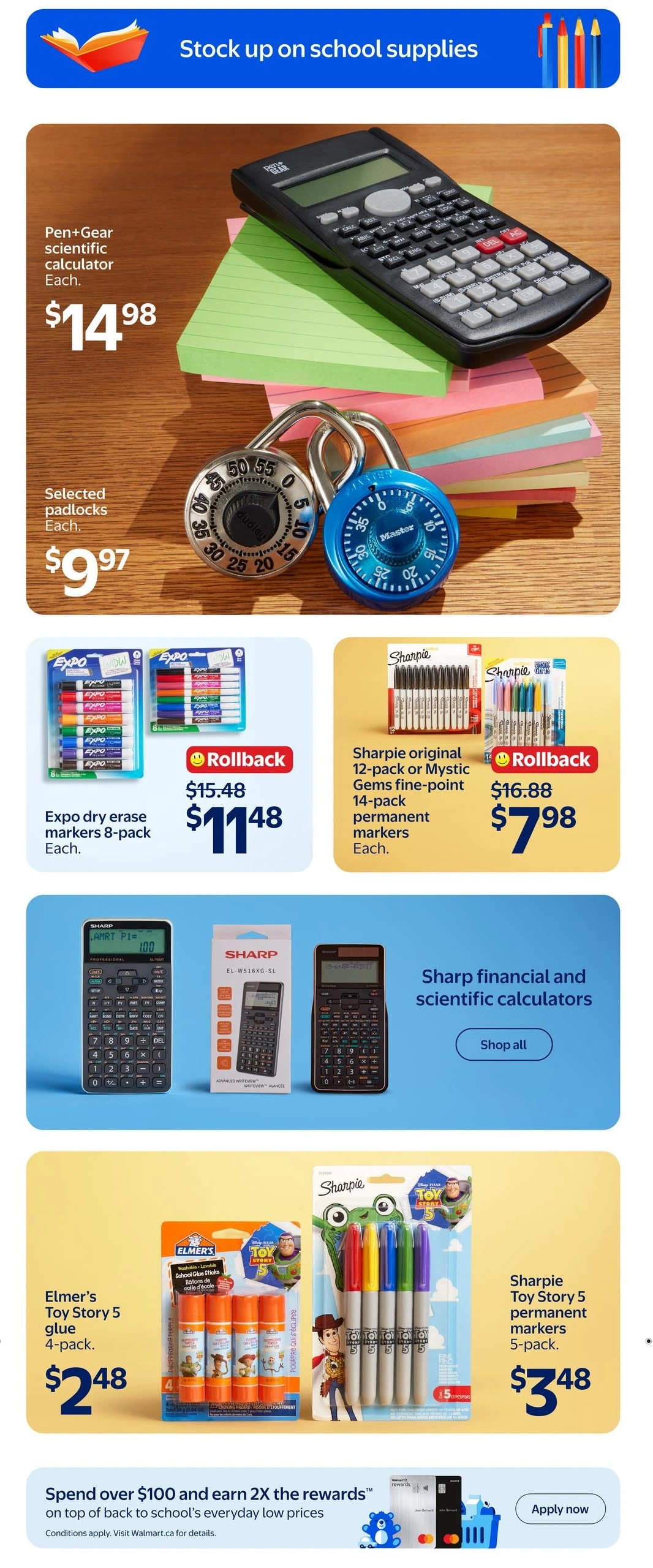 Walmart flyer page 19