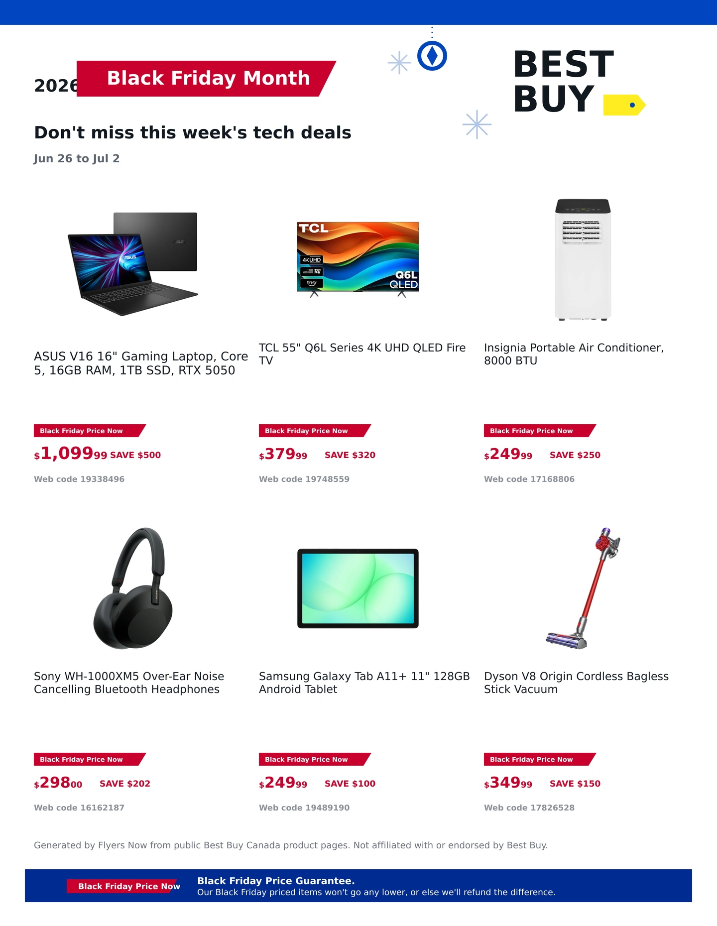 Best Buy flyer page 1