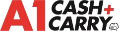 A1 Cash + Carry logo