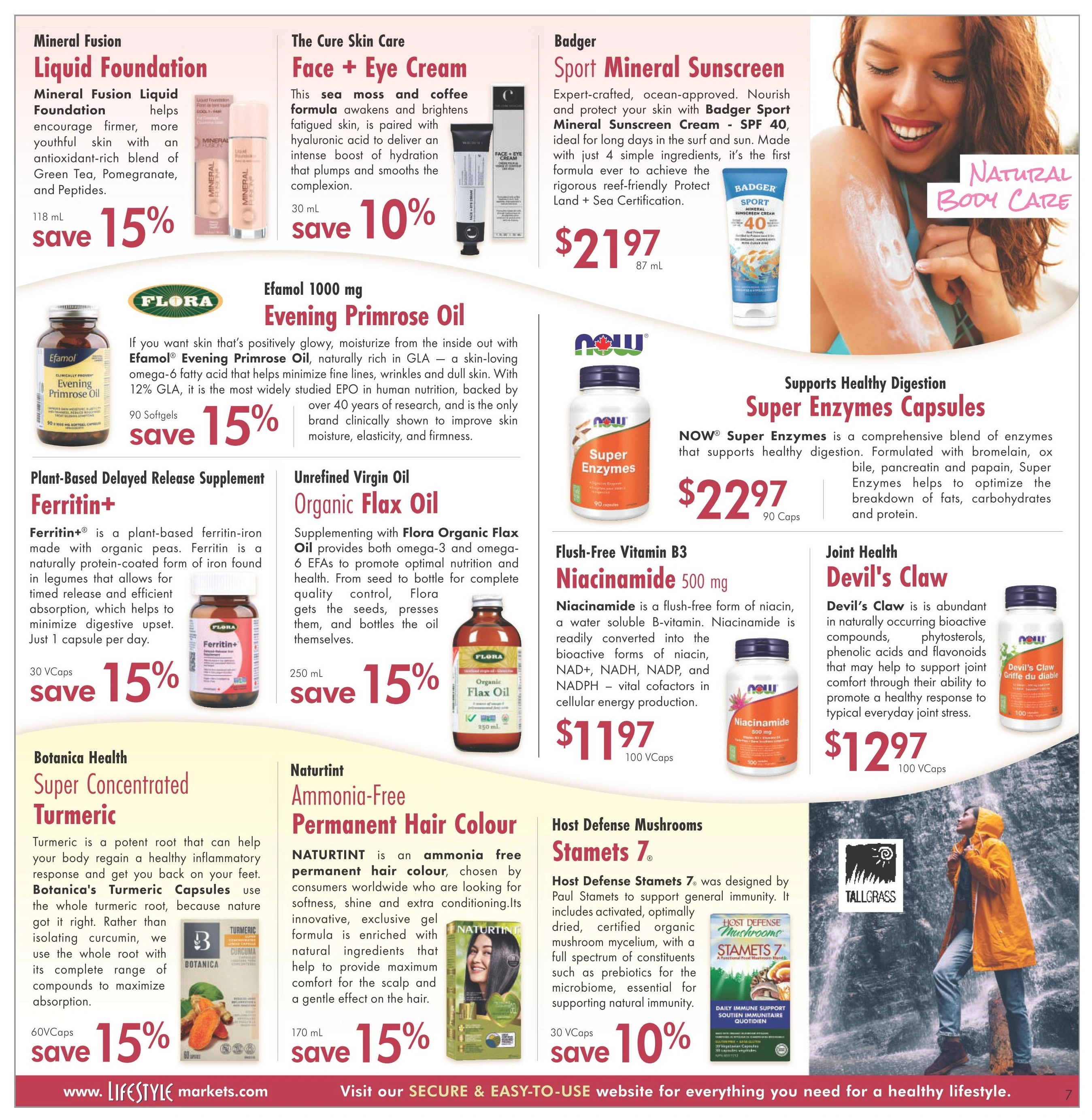 Lifestyle Markets flyer page 7