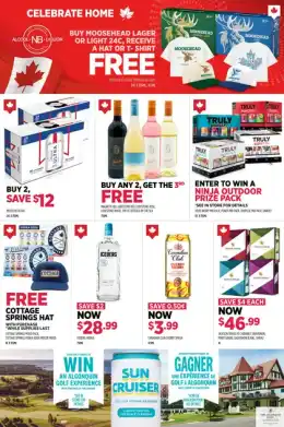 Alcool NB Liquor ANBL Flyer June 11 to 28