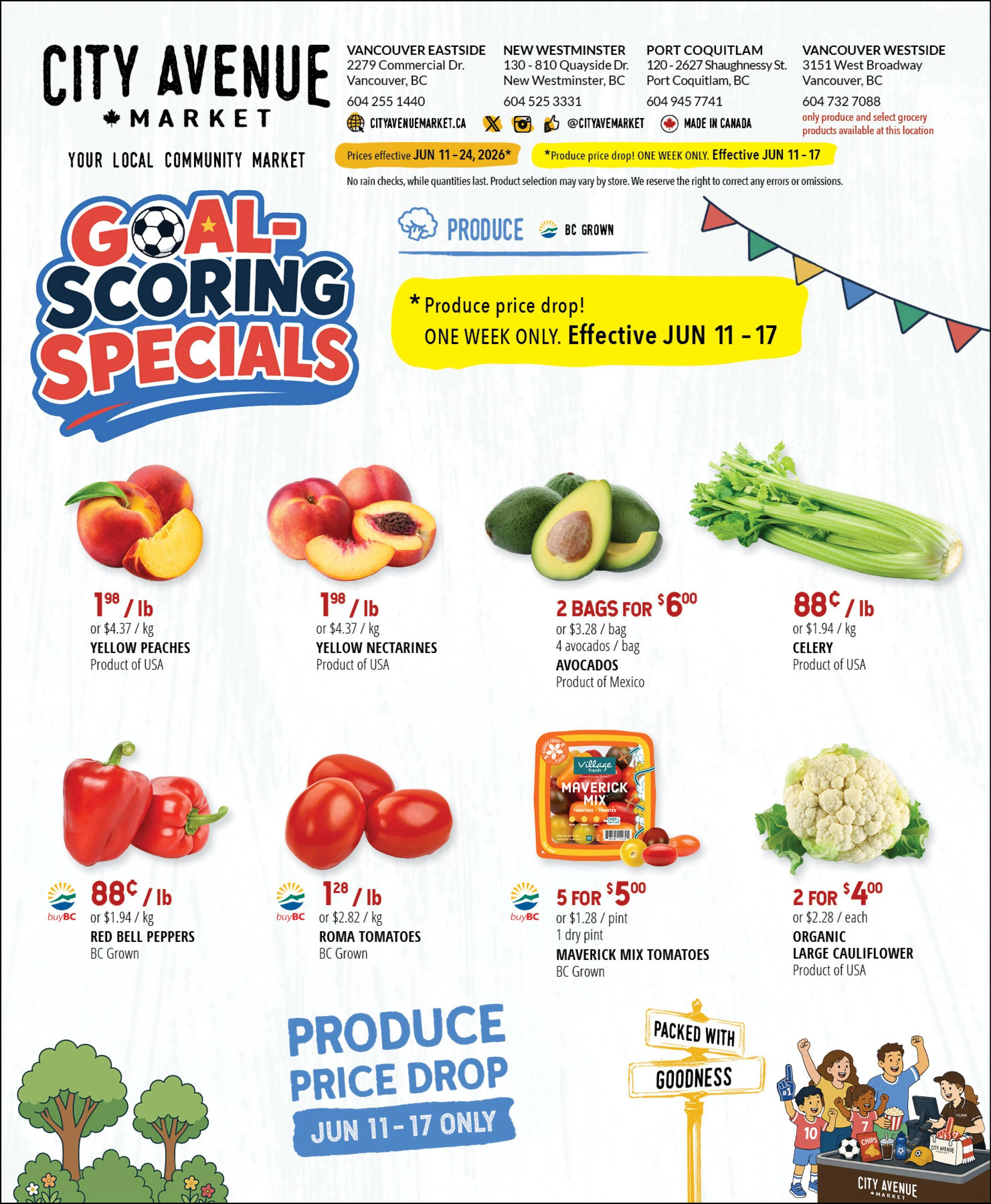 City Avenue Market flyer page 1