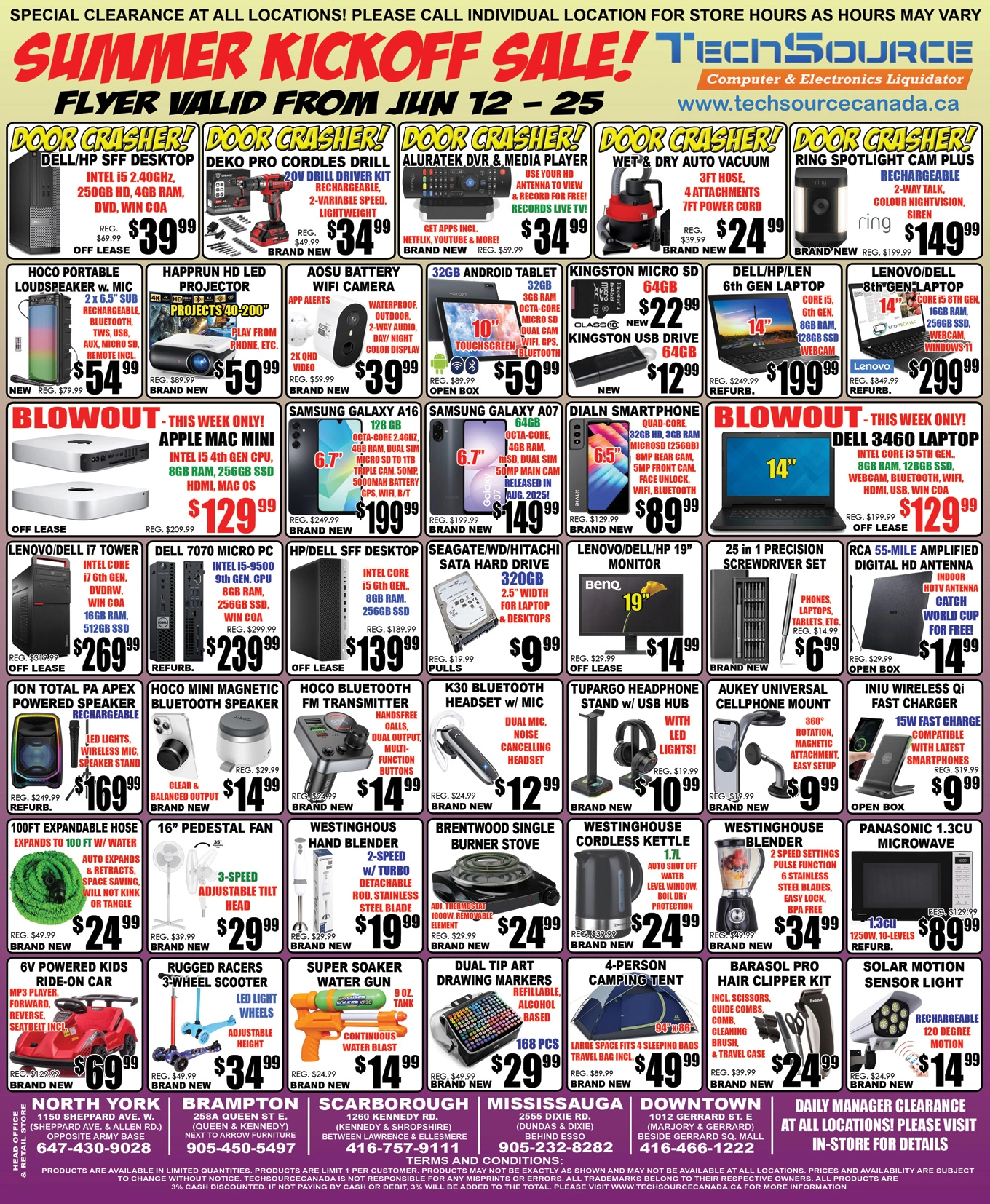 TechSource Canada flyer page 1