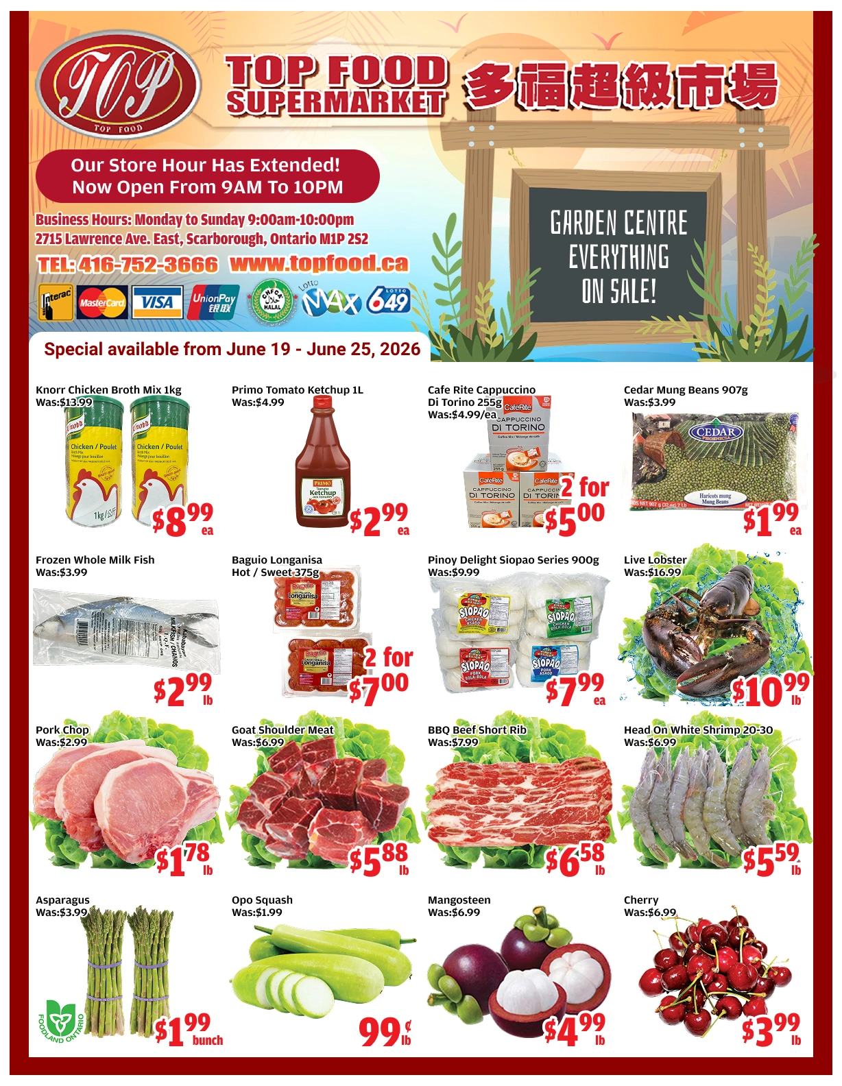 Top Food Supermarket flyer page 1
