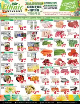 Ethnic Supermarket Ethnic Supermarket (Milton) Flyer June 19 to 25