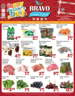 Bravo Fresh Foods Bravo Fresh Foods Flyer June 19 to 25