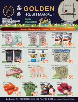 Golden Fresh Market Golden Fresh Market Flyer June 19 to 25