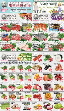 Grant's Foodmart Grant's Food Mart Flyer June 19 to 25