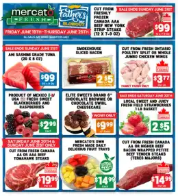 Mercato Fresh Mercato Fresh Flyer June 19 to 25