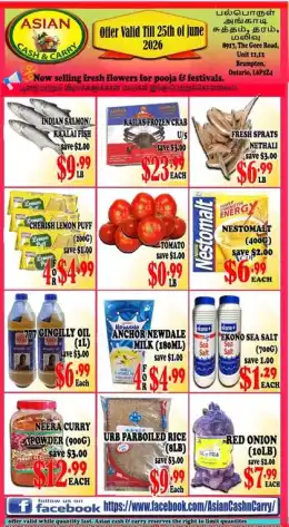 Asian Cash & Carry Asian Cash & Carry Flyer June 19 to 25