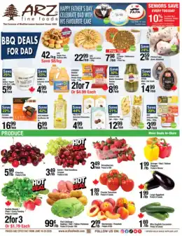 Arz Fine Foods Arz Fine Foods Flyer June 19 to 25
