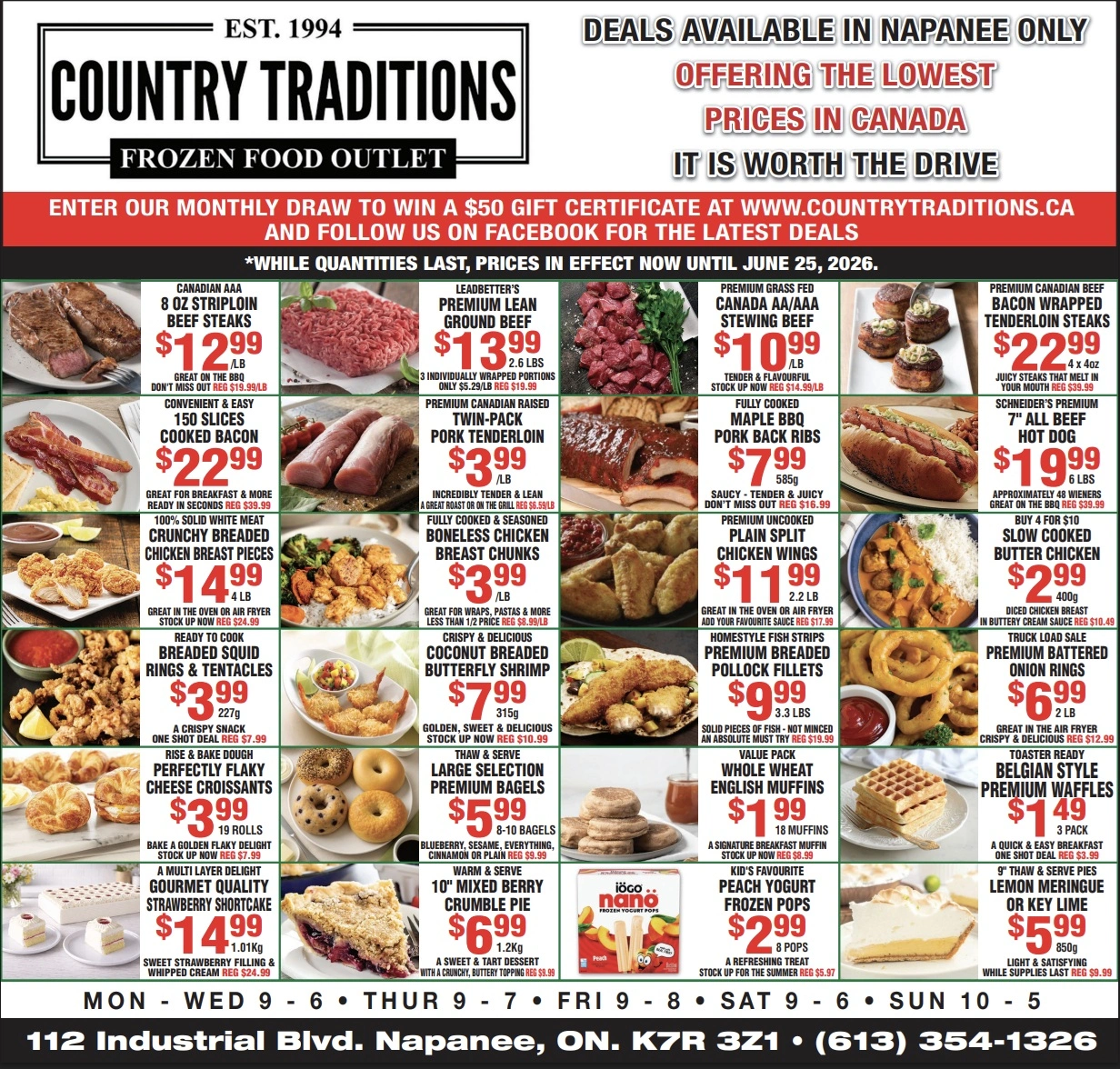 Country Traditions flyer page 1